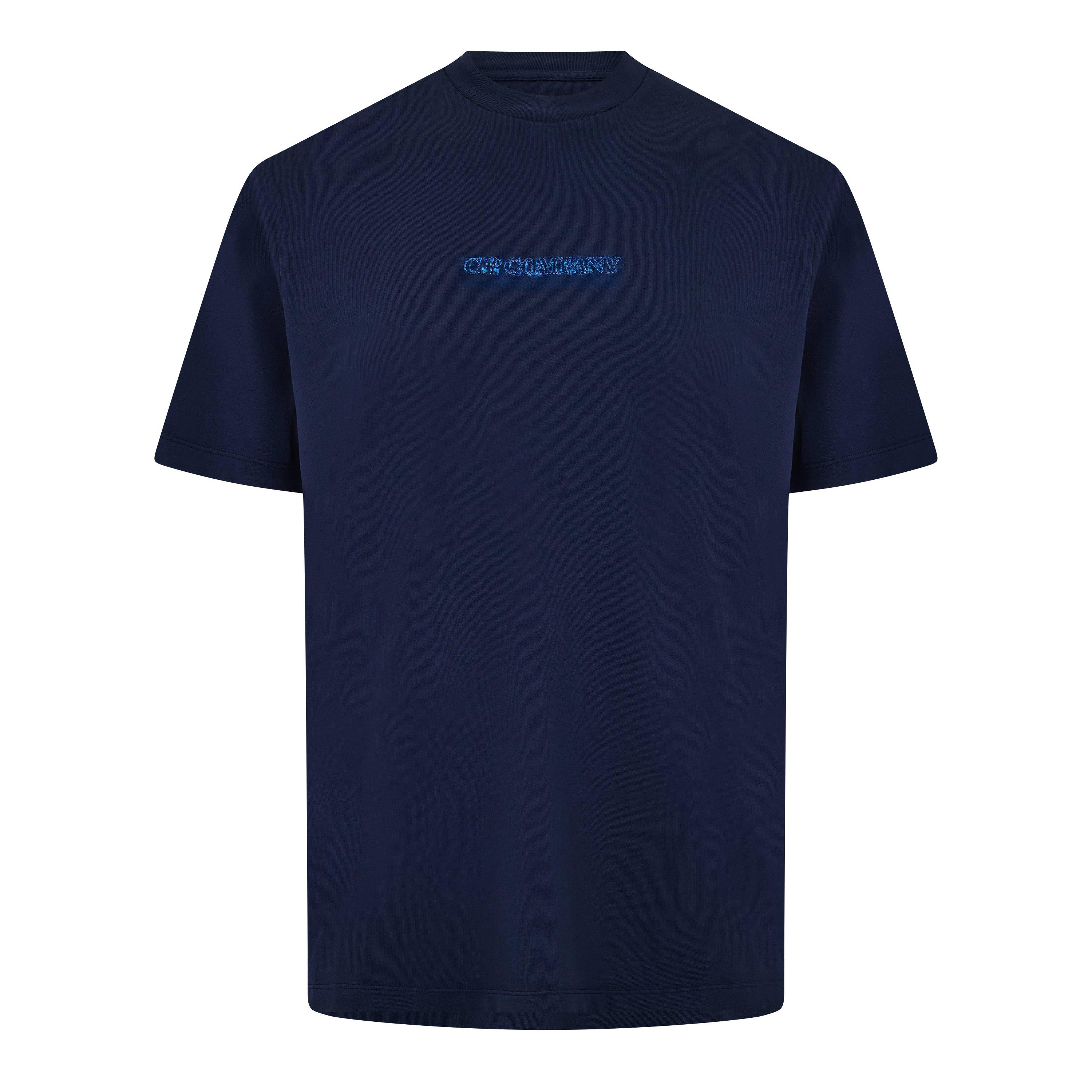 Cp Company Men's T-Shirt - Midnight 889 - M (48)