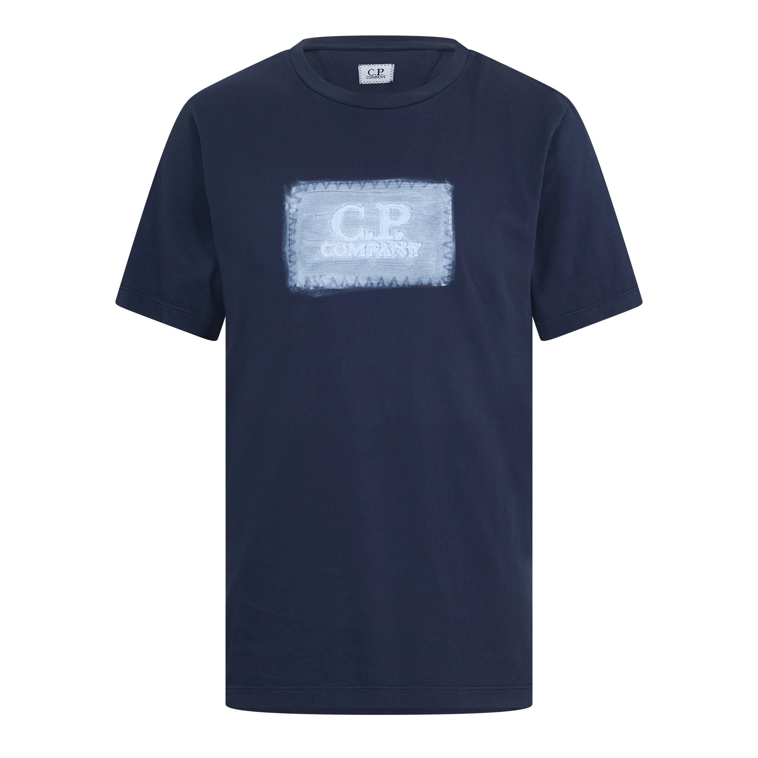 Midnight 889 - CP Company - CP Logo SS TS Sn62 - 1