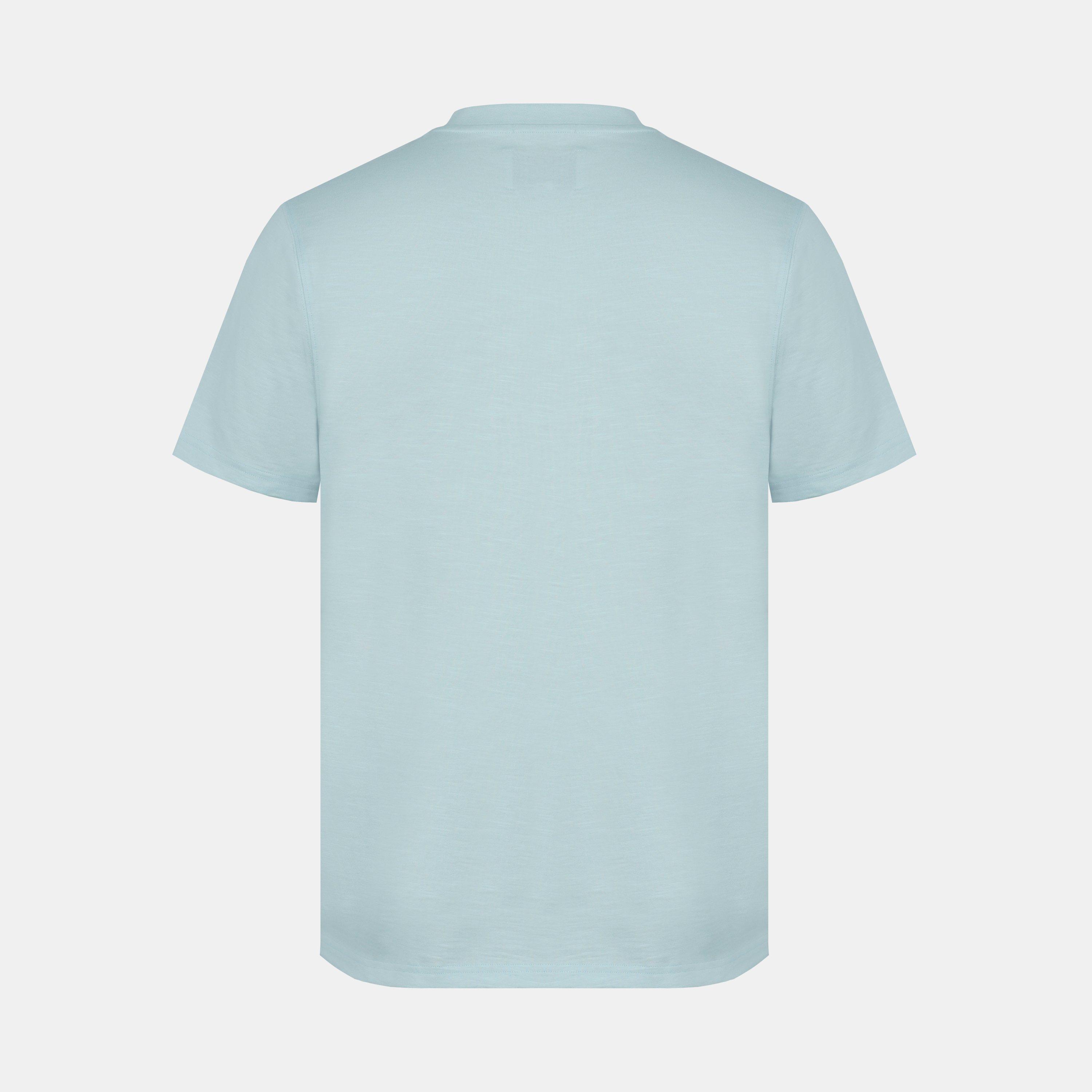 Babyblau - Jack Wills - Men's Retro Graphic Cotton Short Sleeve Crew Neck T-Shirt - 3