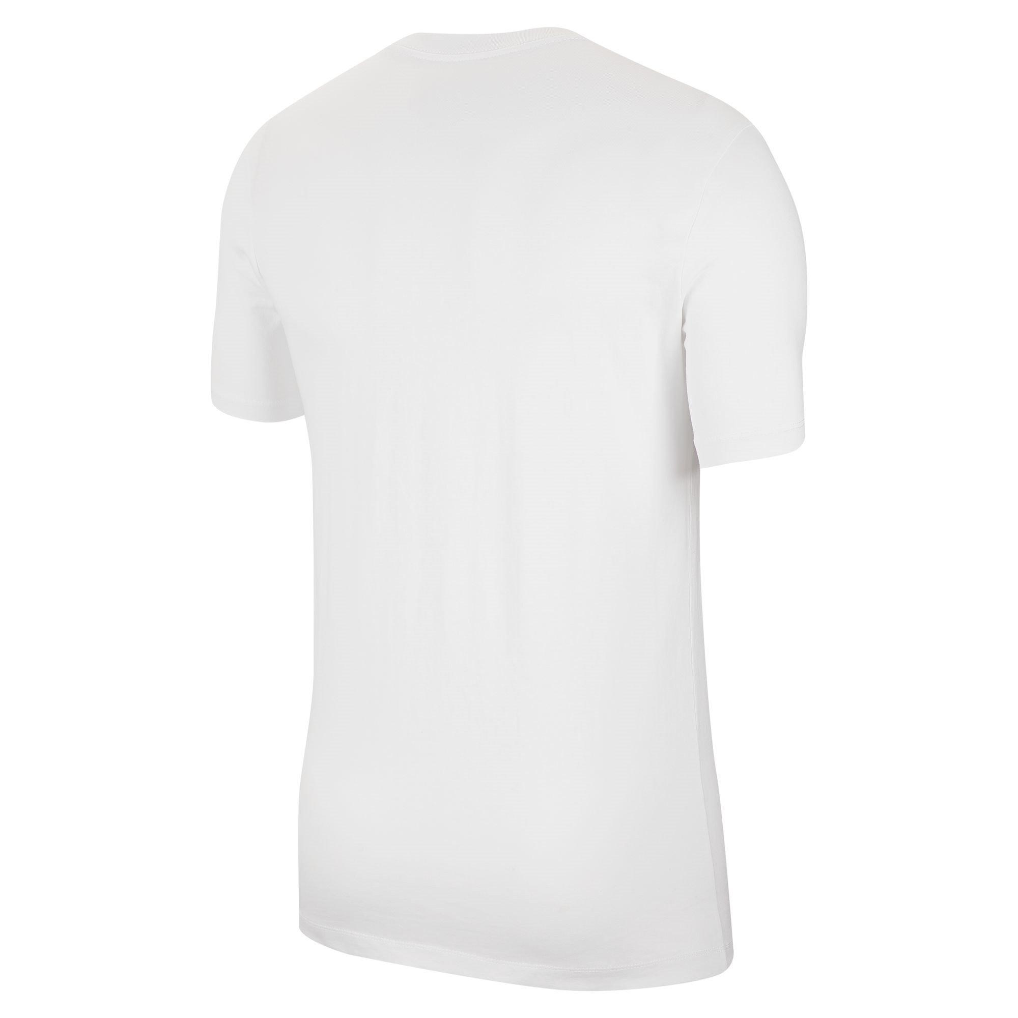 White/Black - Nike - Icon Futura T-Shirt Mens - 2