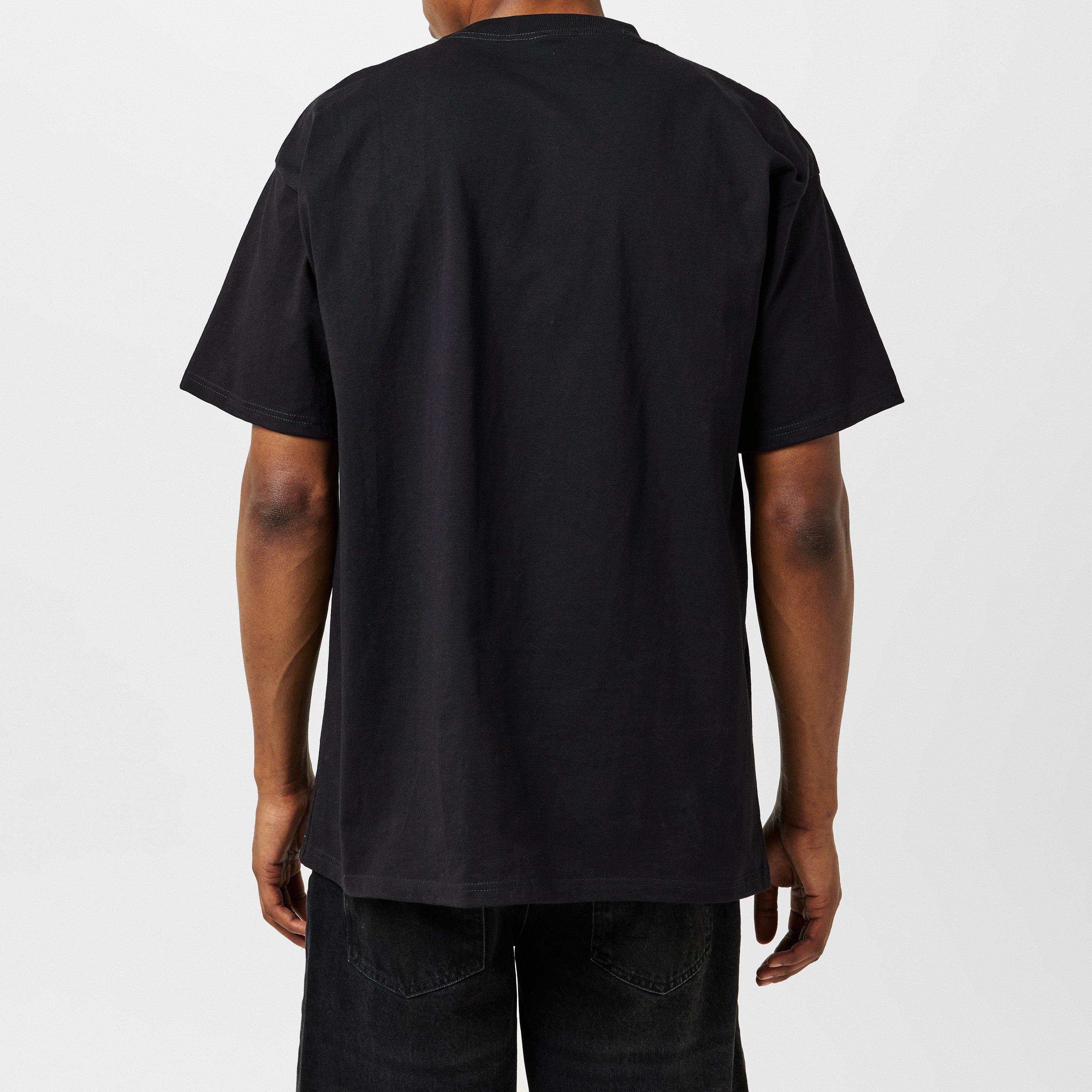 Black - Pleasures - Men's Regular Fit T-Shirt - 4