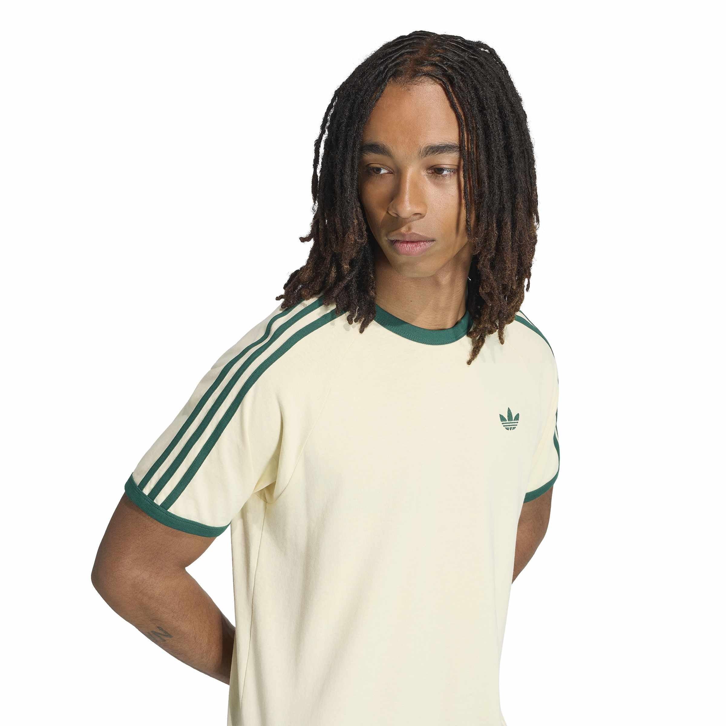 Vanilla/Green - adidas Originals - Adidas 3S Tee Sn64 - 5