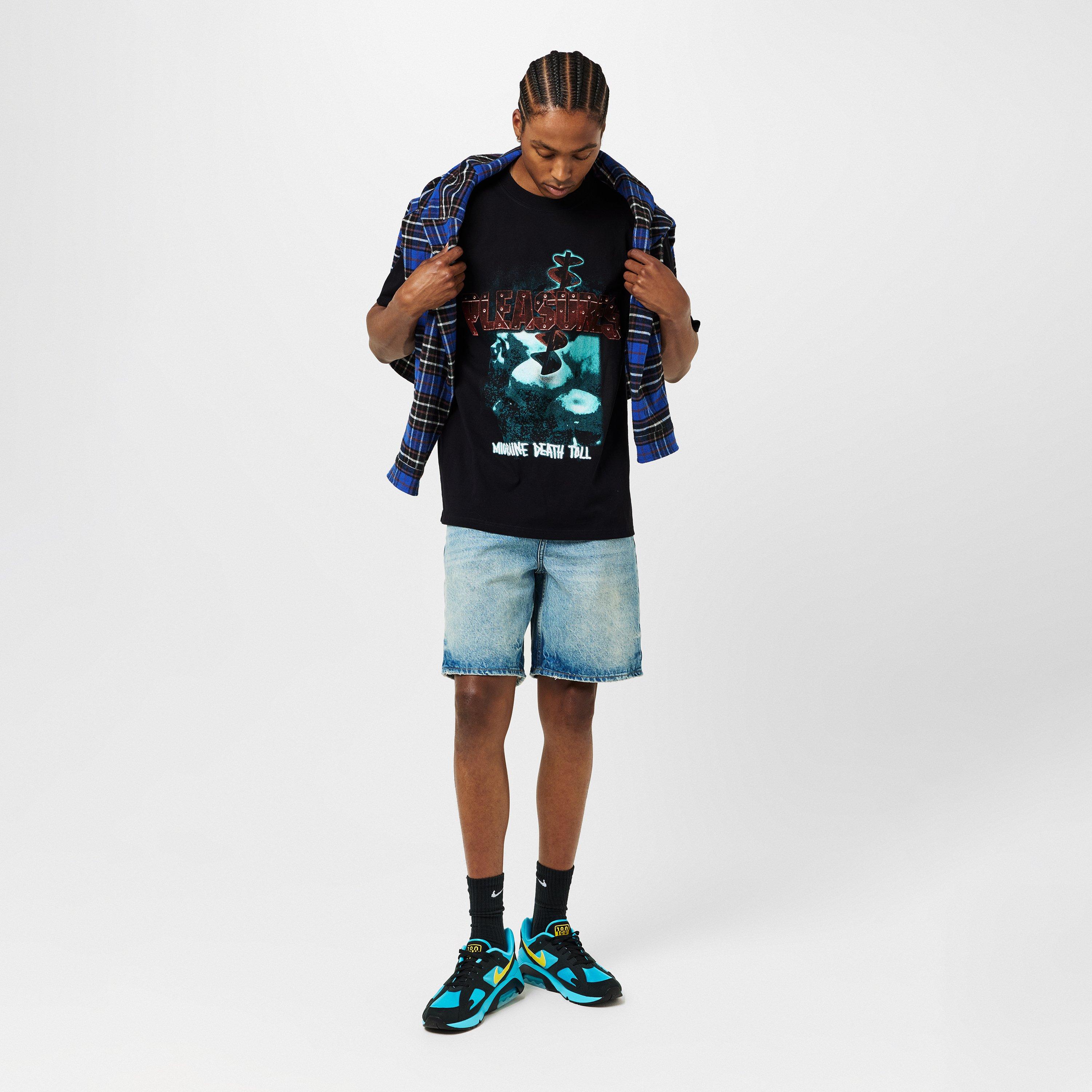 Black Edge - Pleasures - Men's Pleasur Migraine Regular Fit T-Shirt - 6