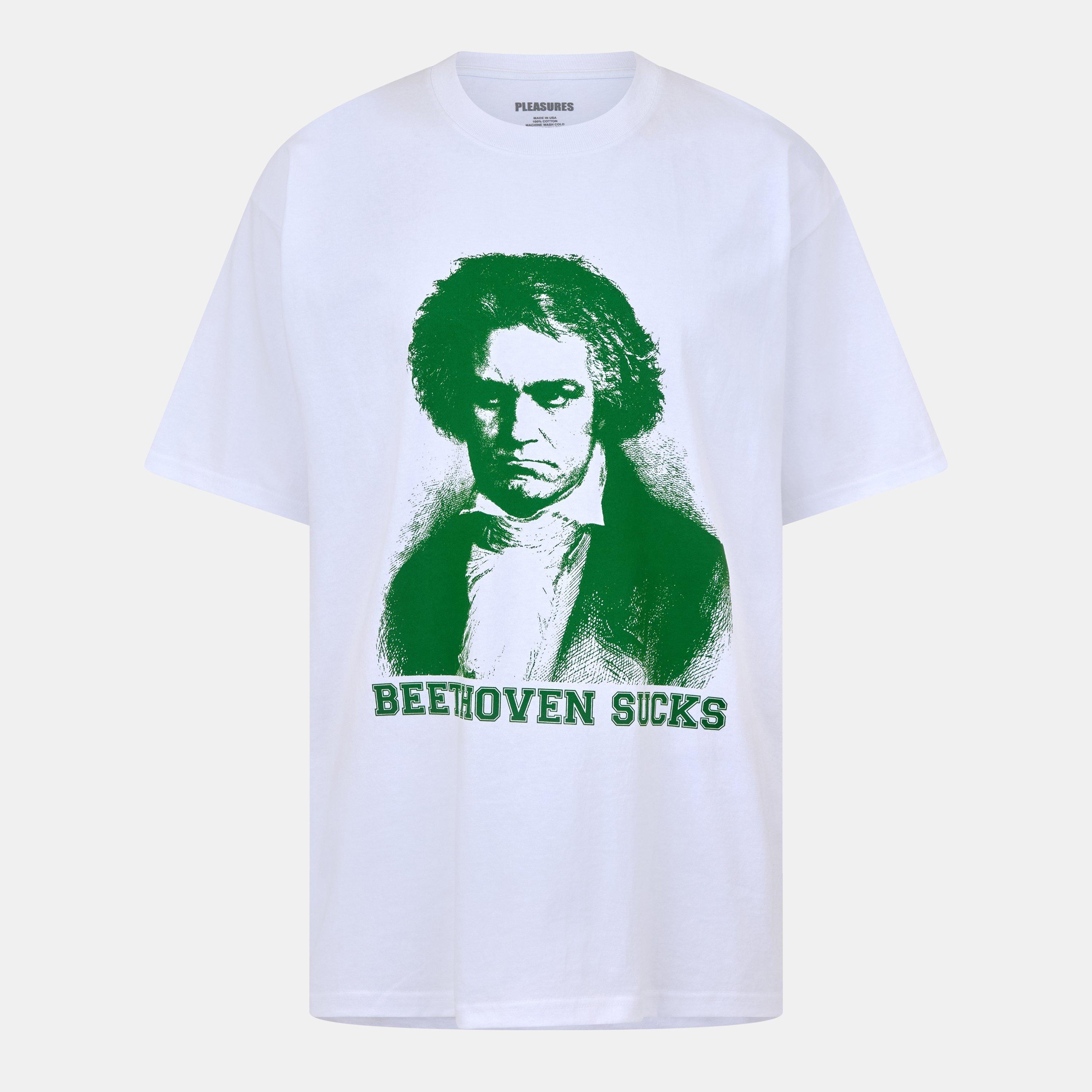 White - Pleasures - Men's Pleasure Symphony Regular Fit T-Shirt - 1