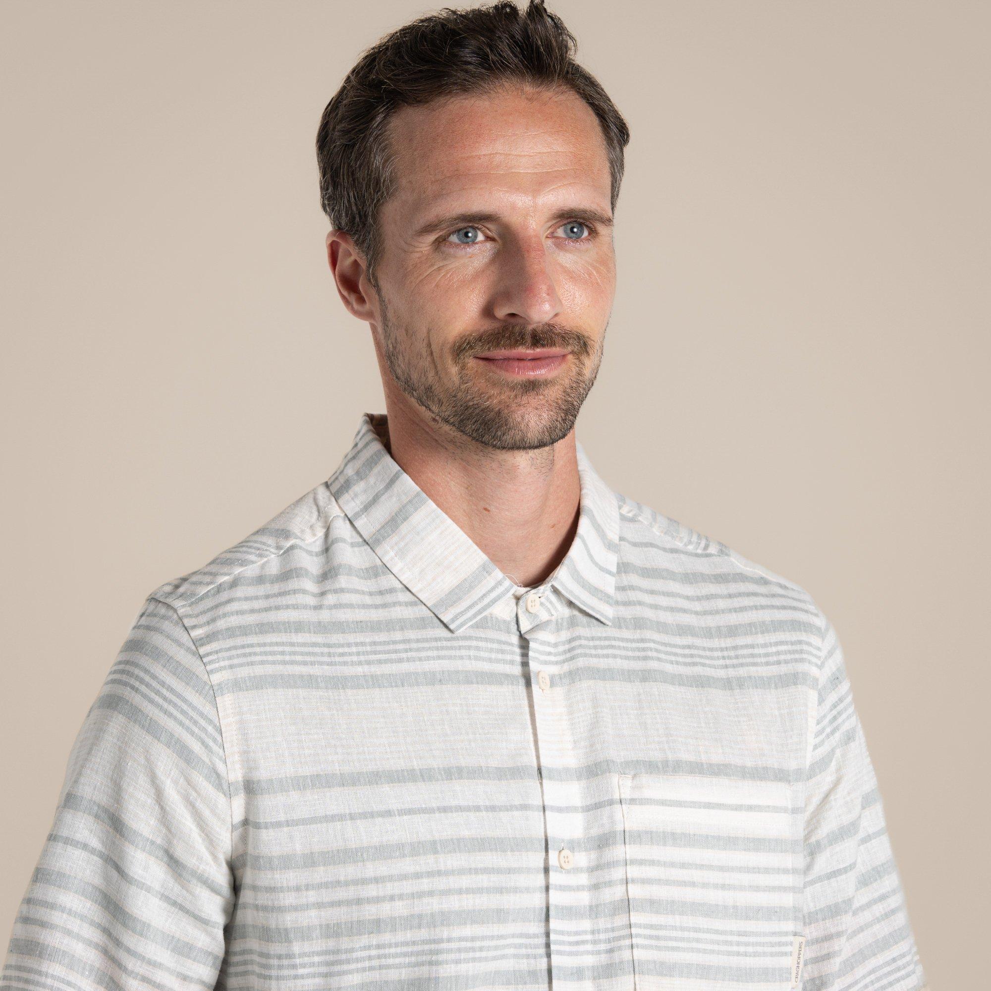 LichenGrnStr - Craghoppers - Crag Crtwrght SS Sht Sn99 - 5