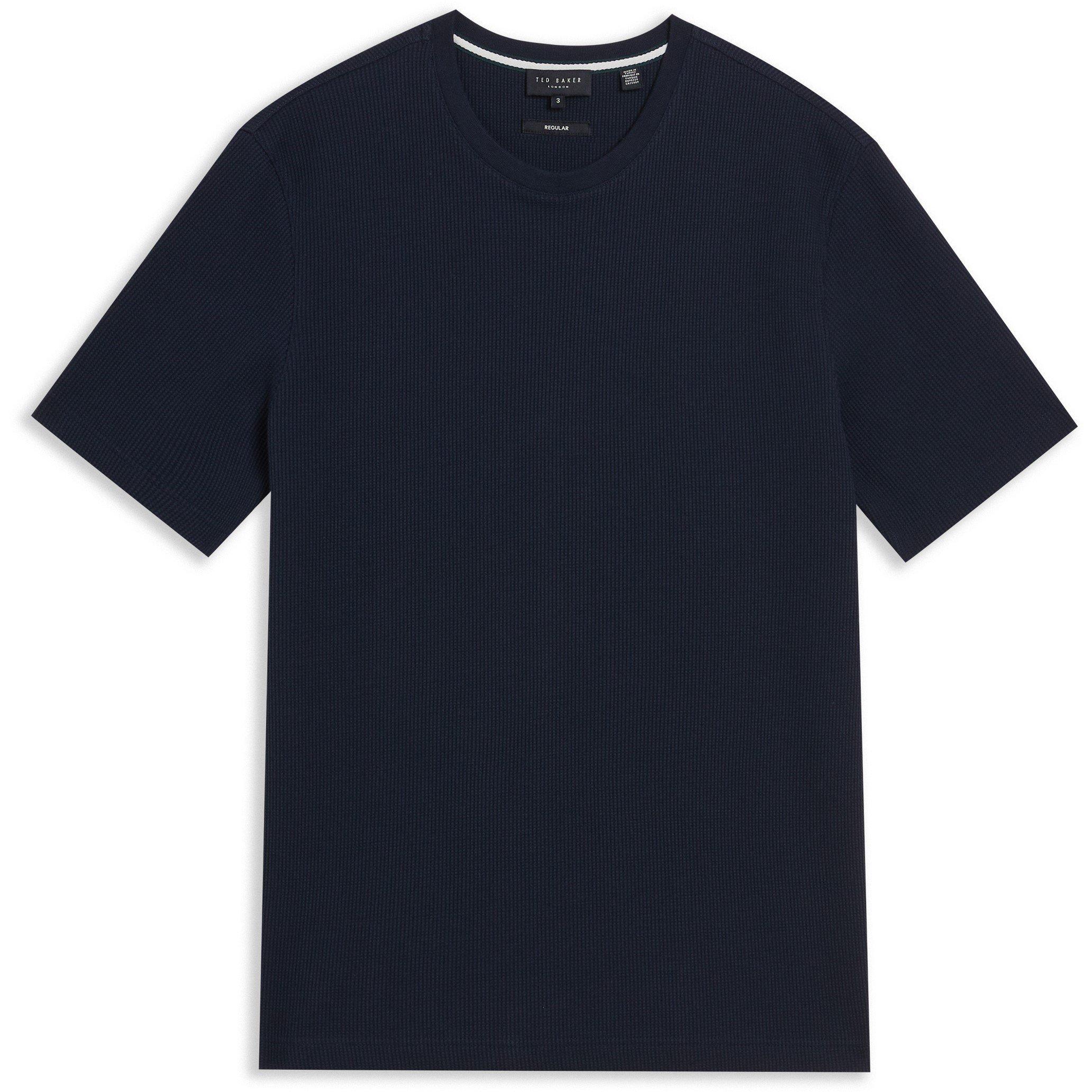 Navy - Ted Baker - Men's Regular Fit T-Shirt - 4