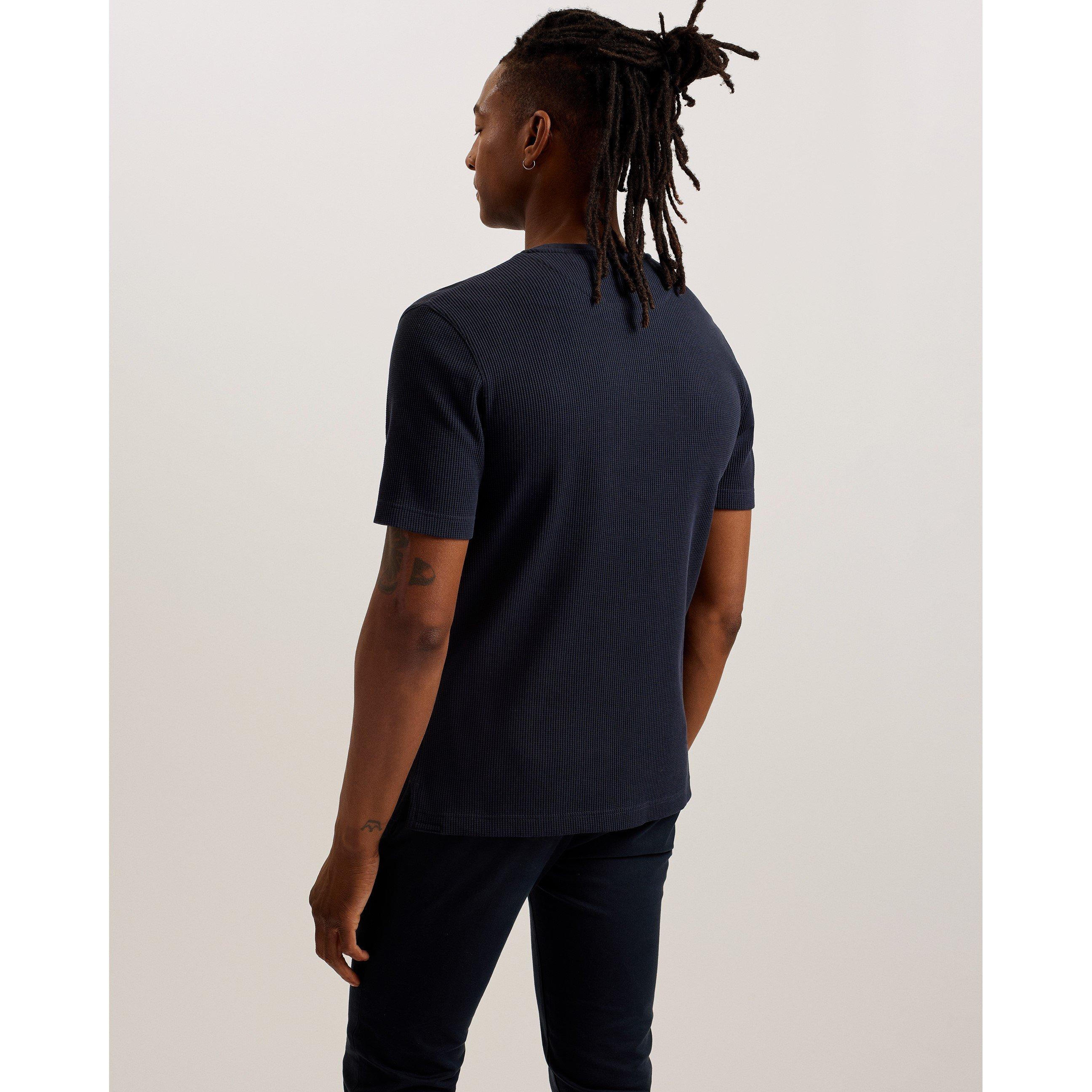 Navy - Ted Baker - Men's Regular Fit T-Shirt - 2