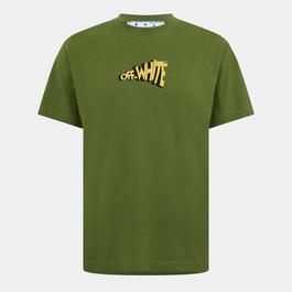 Off White Men's Slim Arrow T-Shirt, Iconic Motif