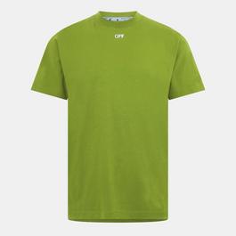 Off White Men's Brick Arrow T-Shirt, Iconic Motif