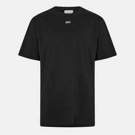 Off White Men's Brick Arrow T-Shirt, Iconic Motif