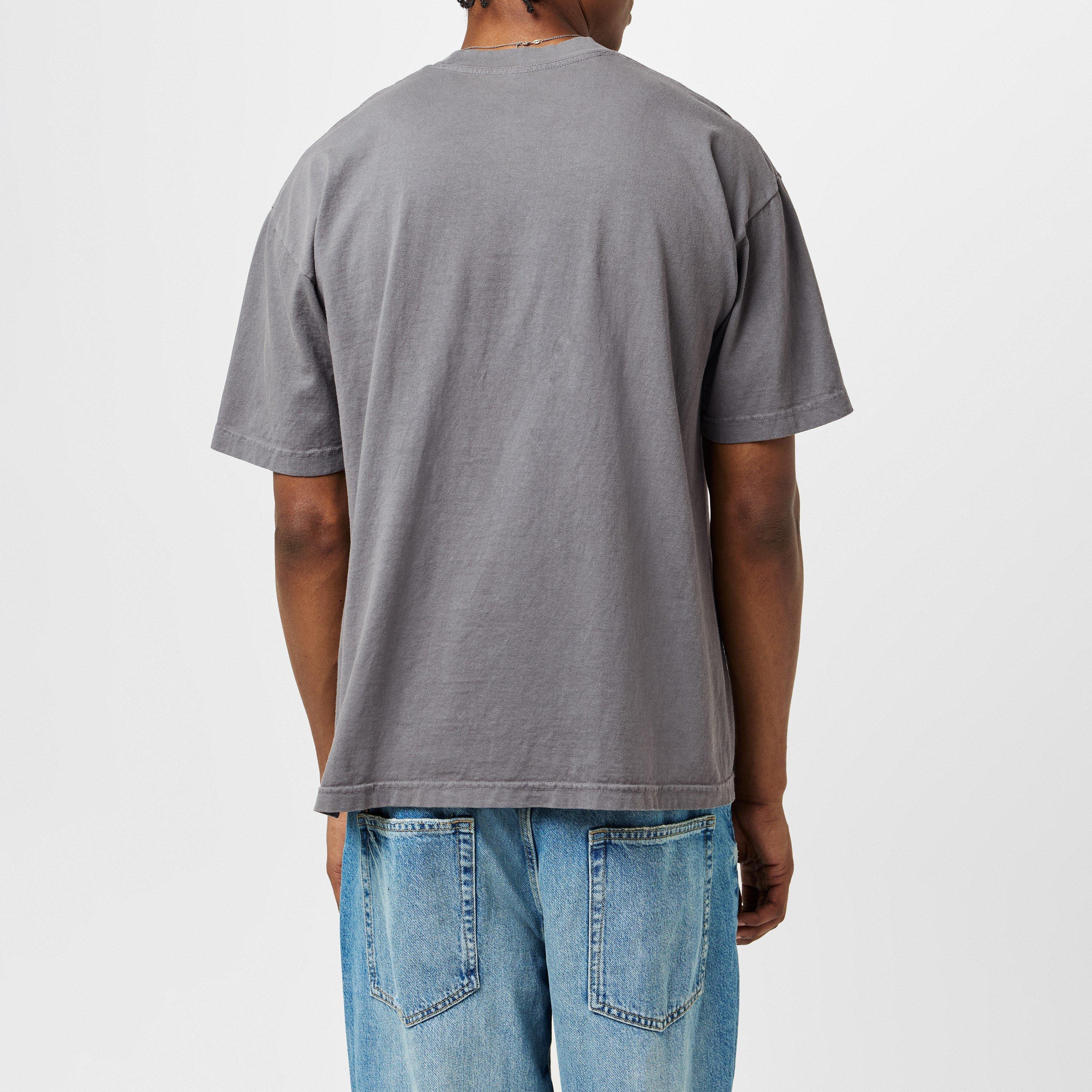 Charcoal - Pleasures - Men's Regular Fit T-Shirt - 4