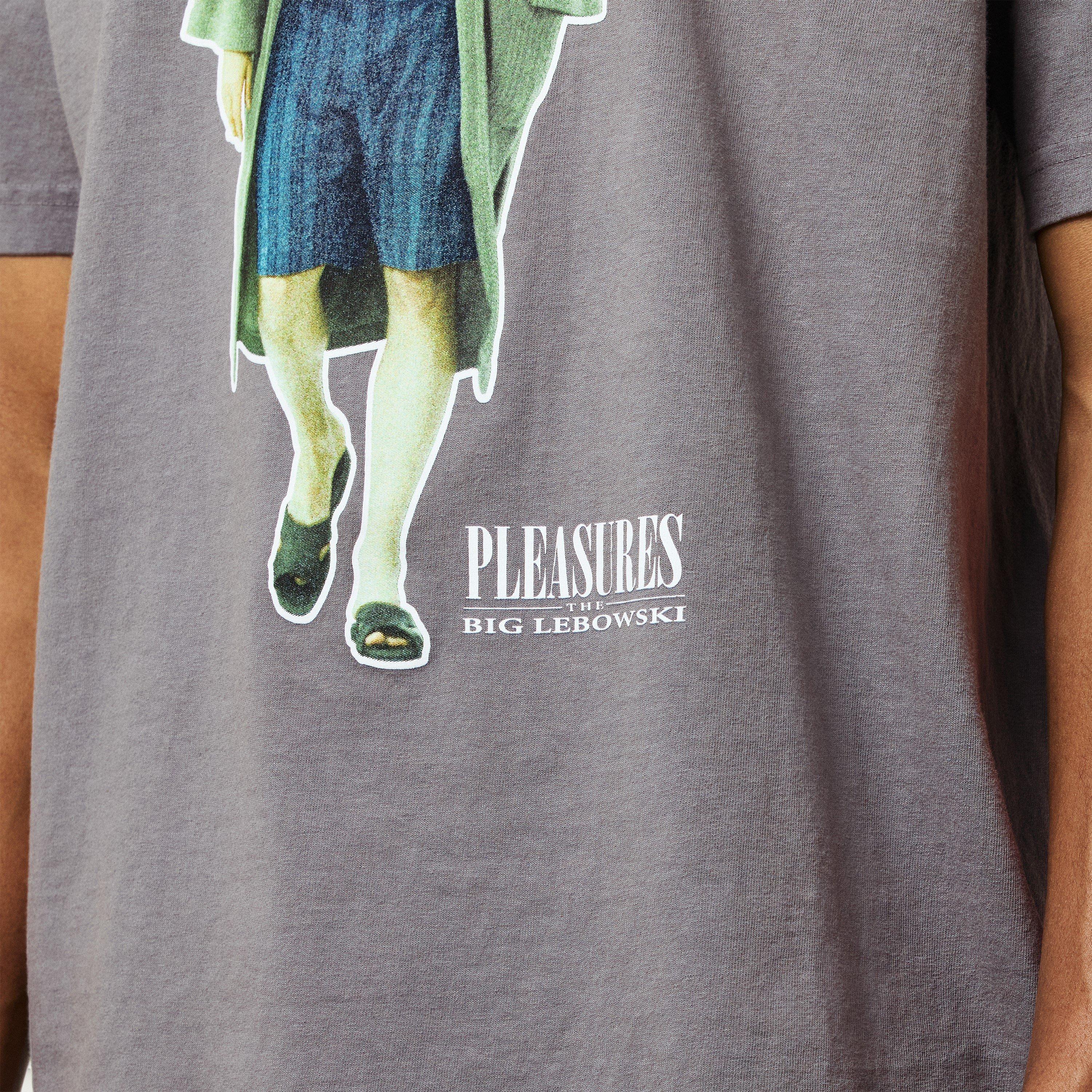 Charcoal - Pleasures - Men's Regular Fit T-Shirt - 5