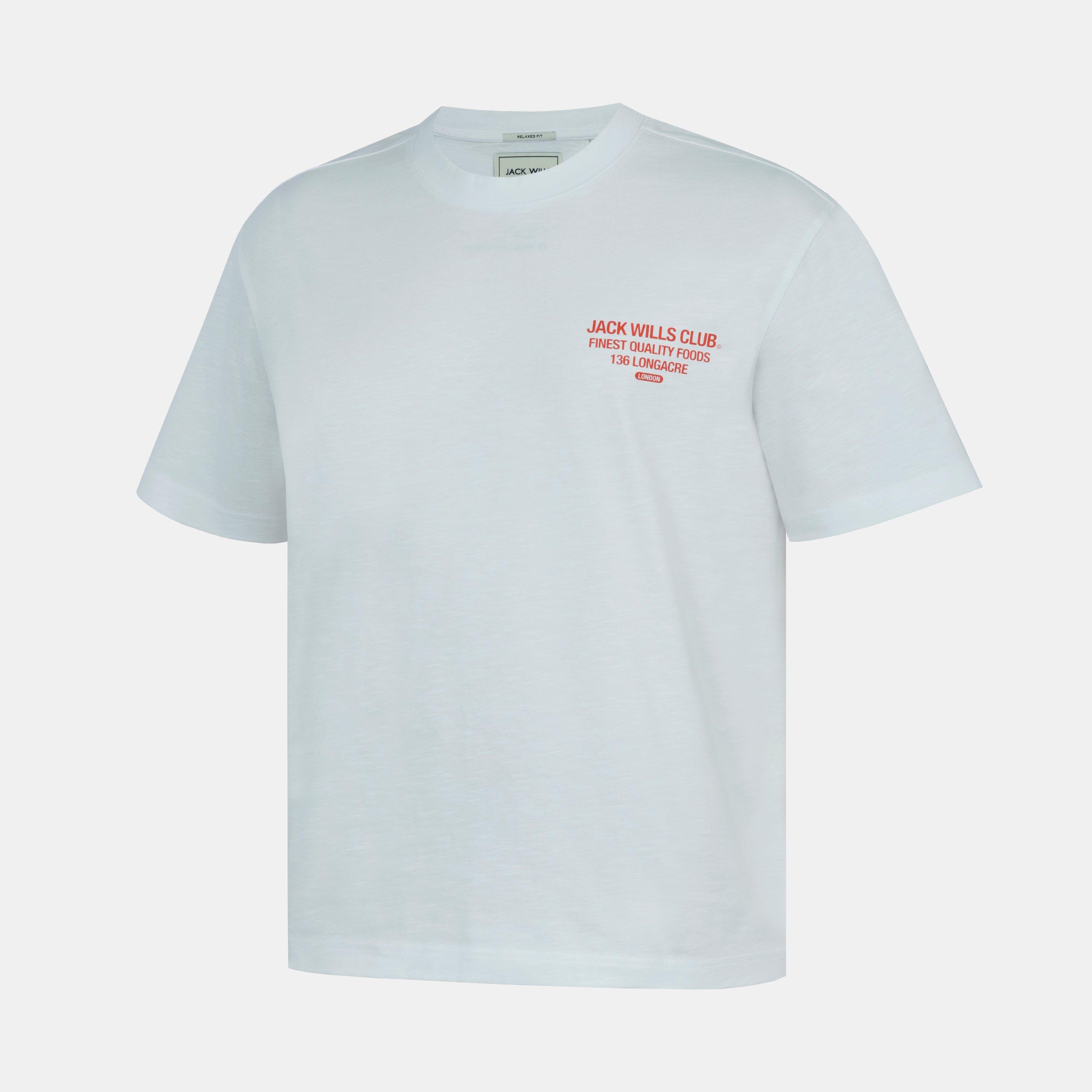 Oyster Print - Jack Wills - Men's Oversized T-Shirt - 2