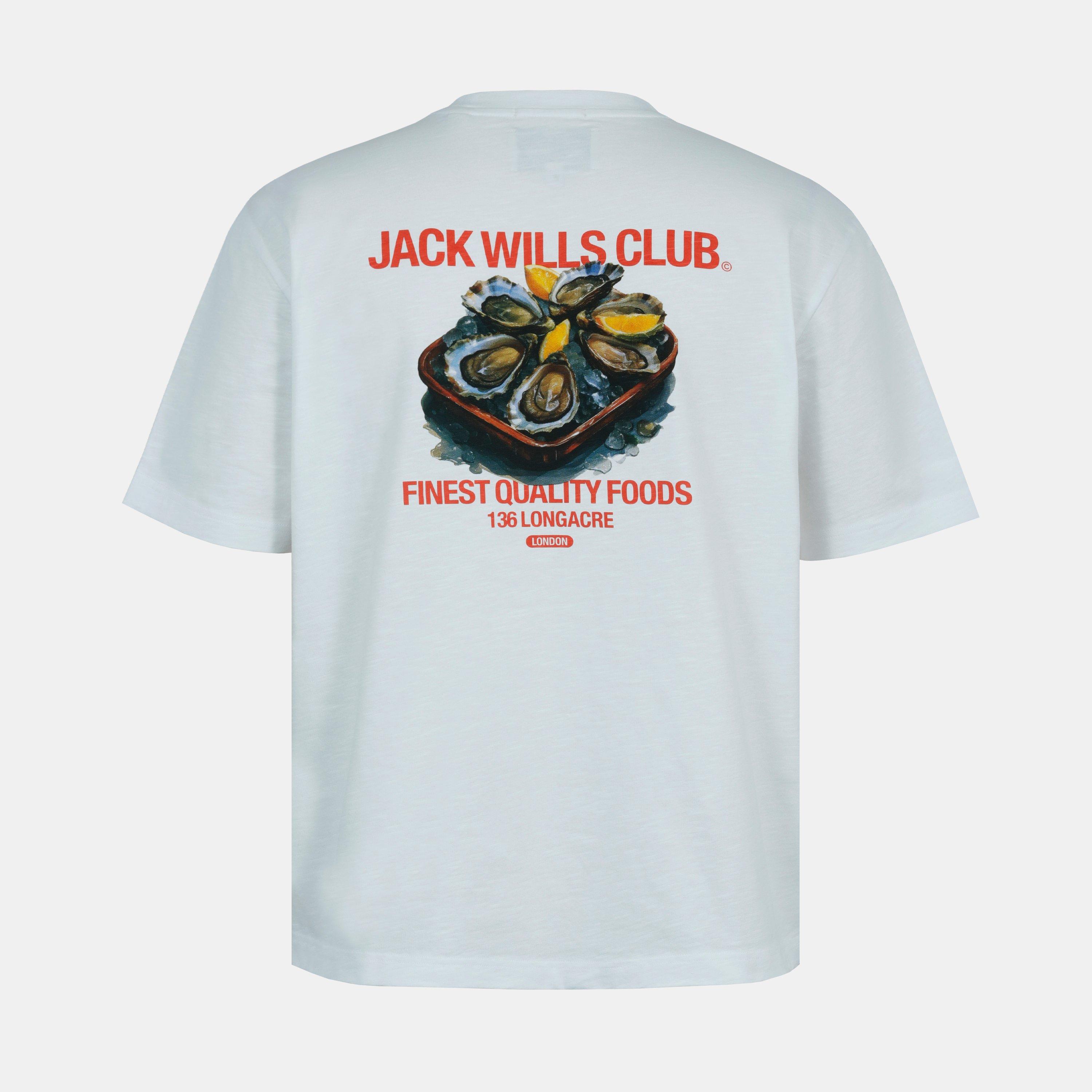 Oyster Print - Jack Wills - Men's Oversized T-Shirt - 3