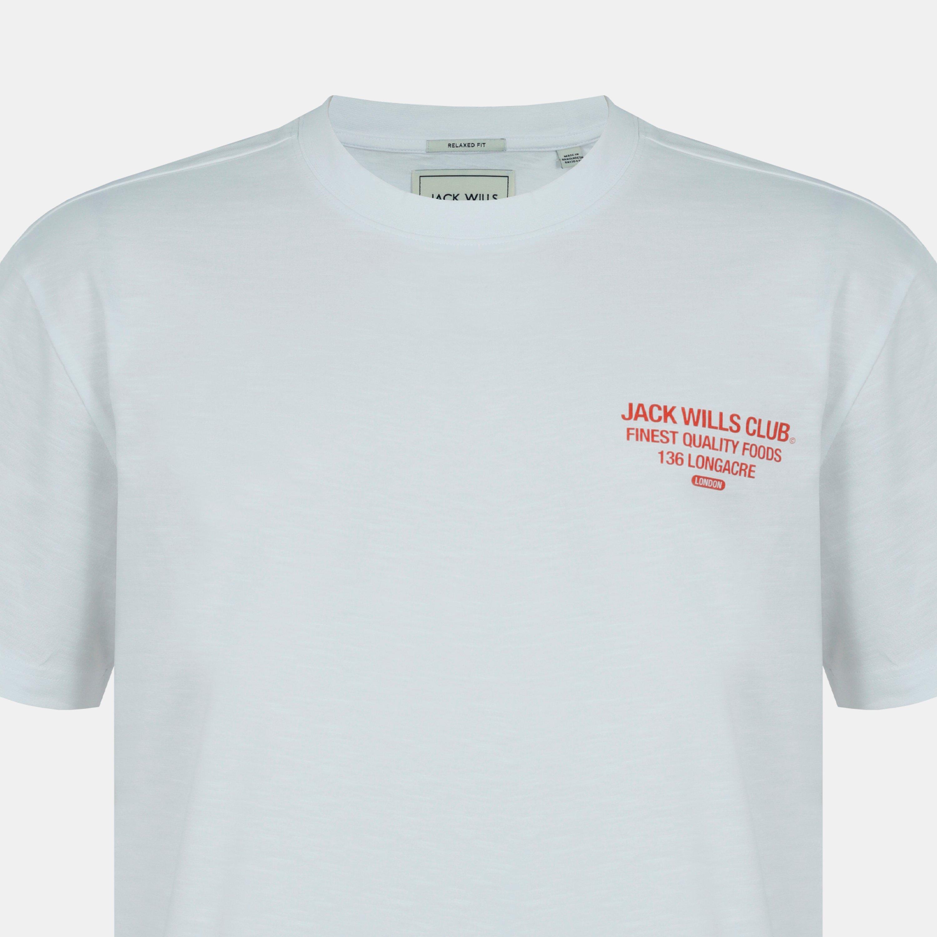 Oyster Print - Jack Wills - Men's Oversized T-Shirt - 4