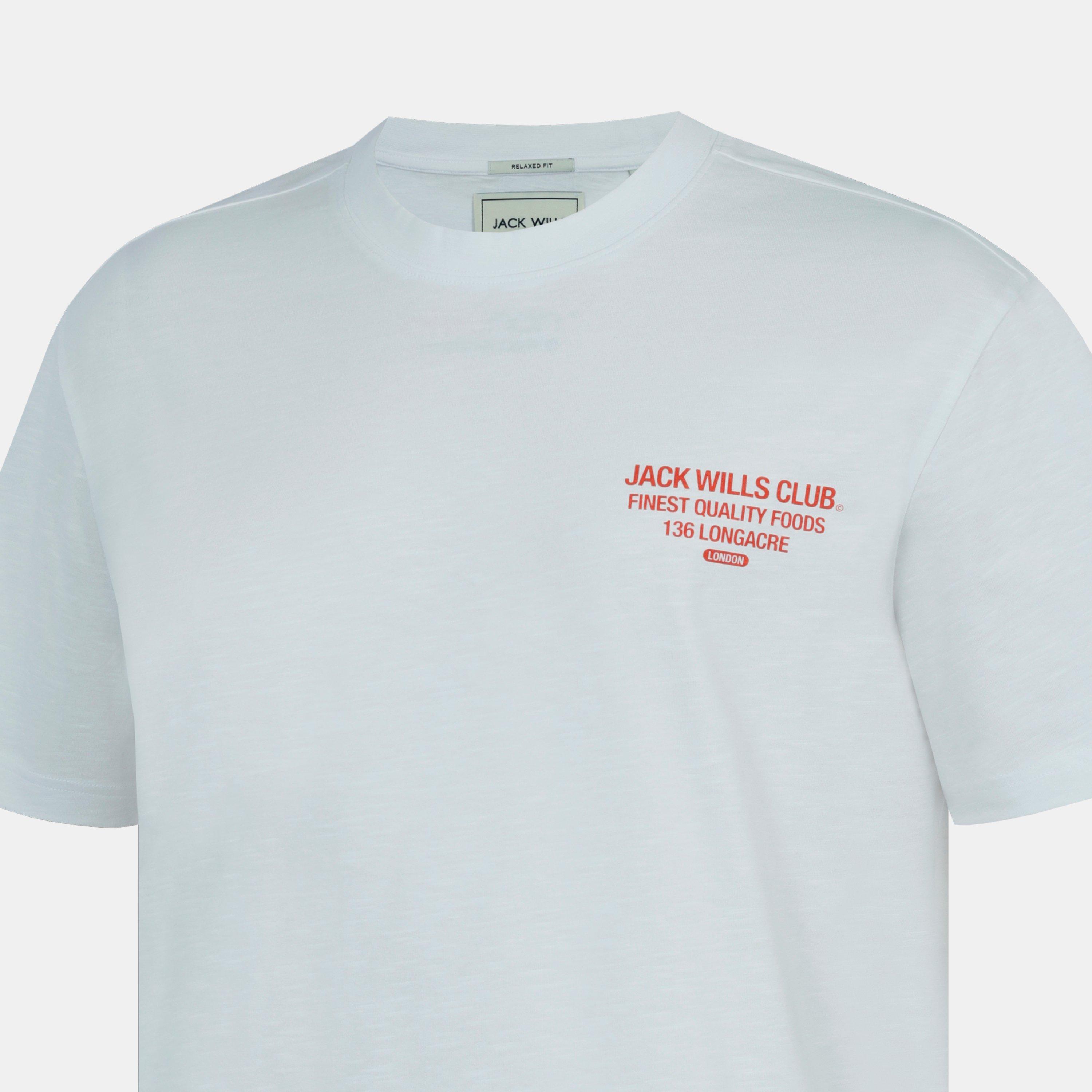 Oyster Print - Jack Wills - Men's Oversized T-Shirt - 5