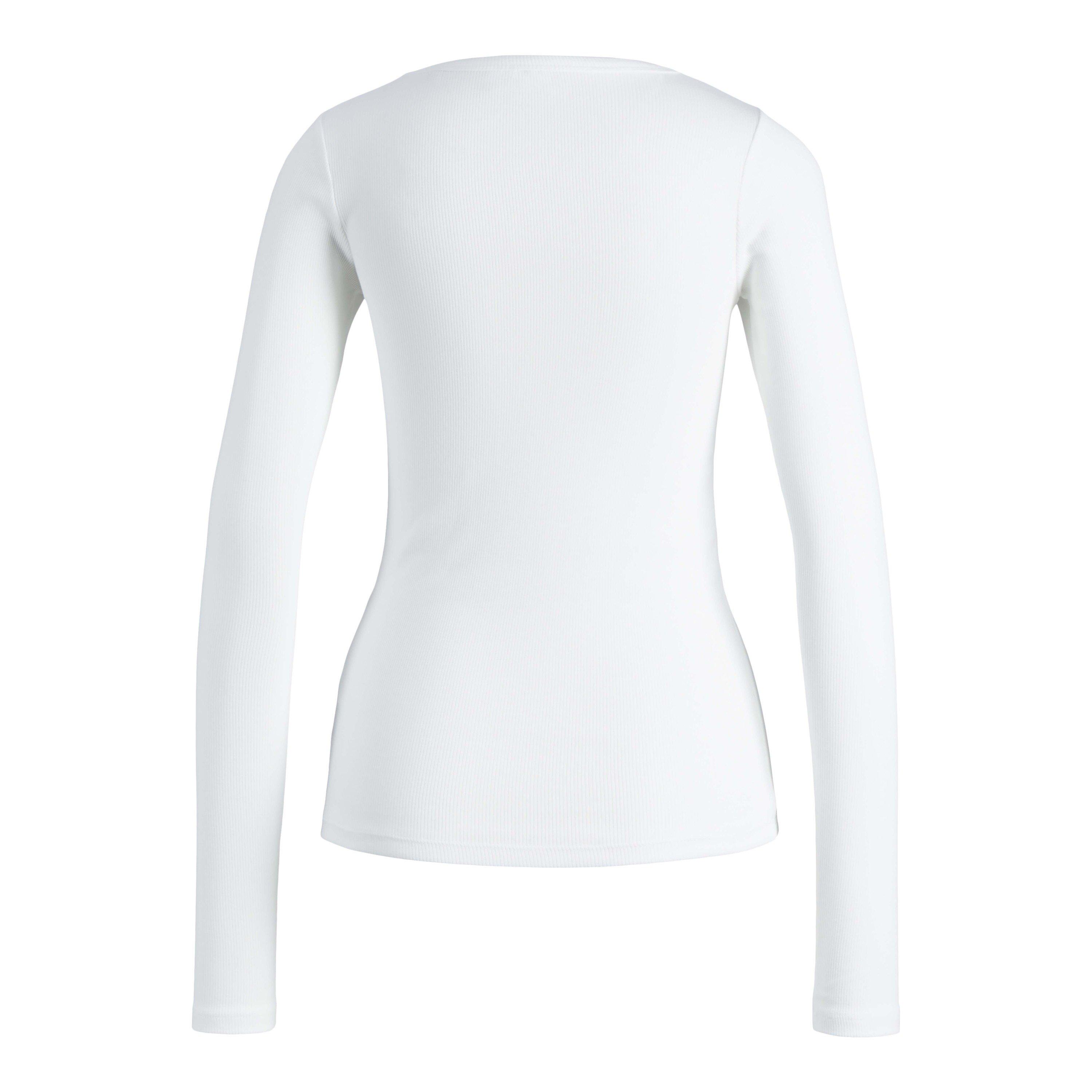 Bianco brillante - JJXX - JJXX Freya Str Ls Ri Jn63 - 2