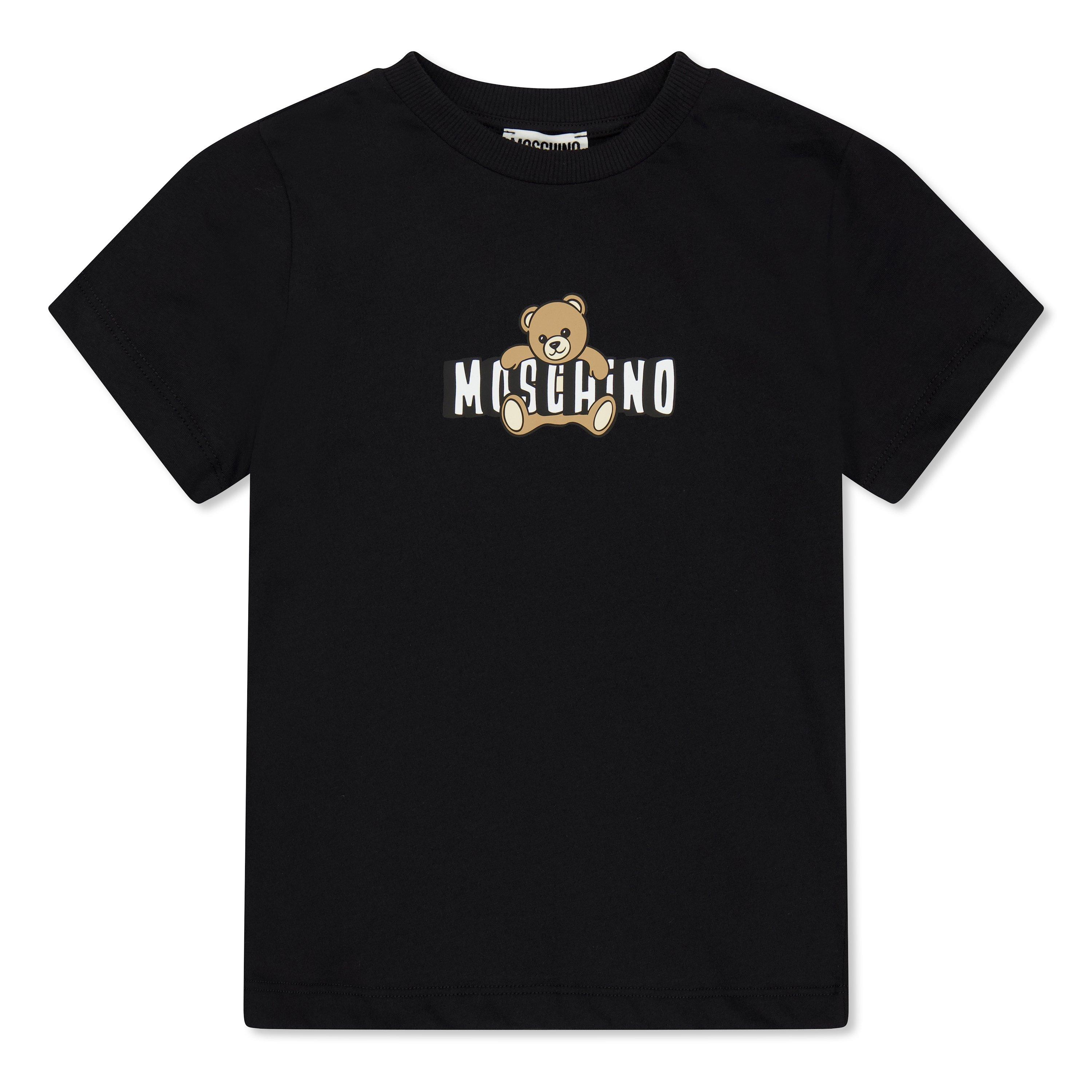 Black 60100 - Moschino - Kids' Bear T-Shirt - 1