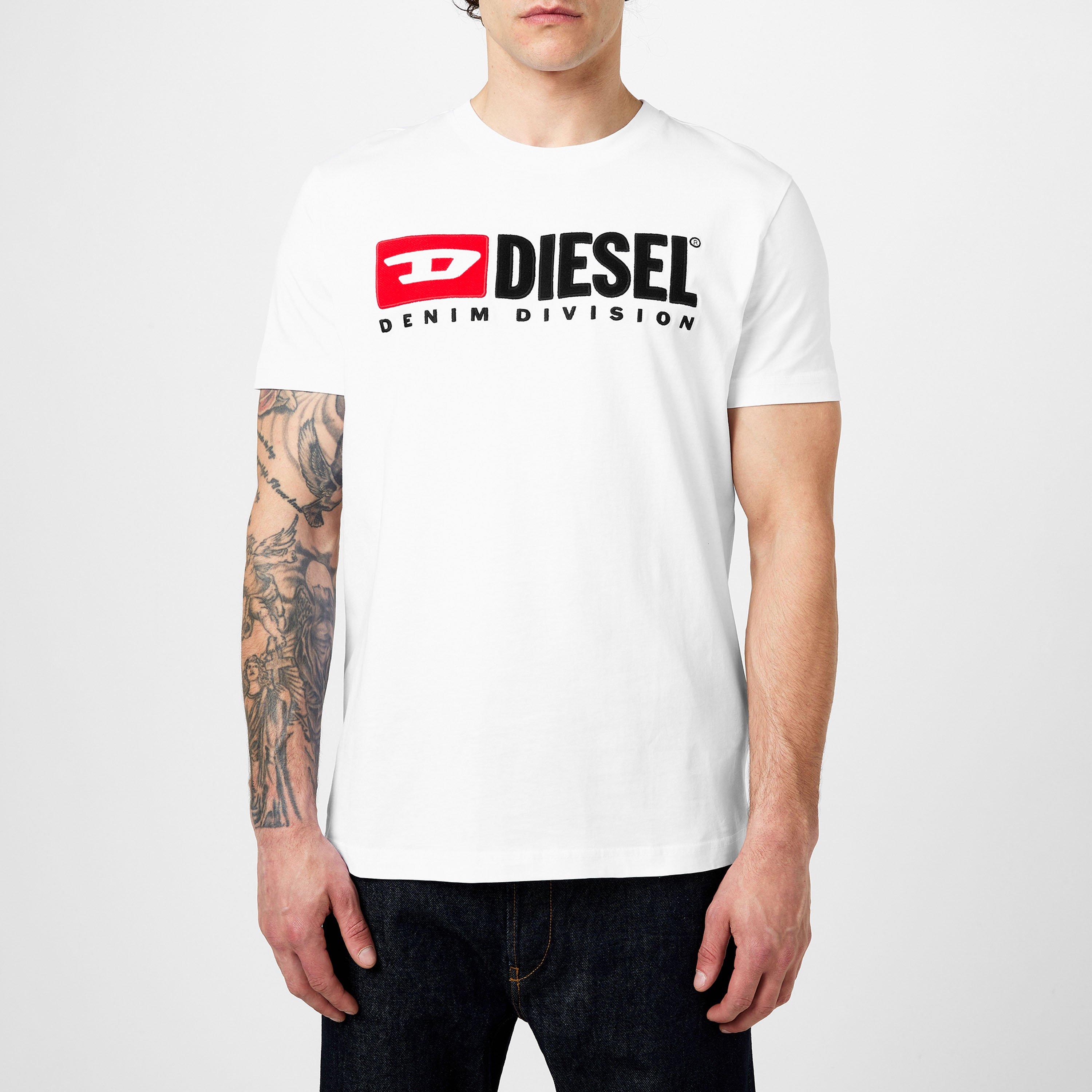Diesel Jeans Denim Division T Shirt Camisetas de corte regular