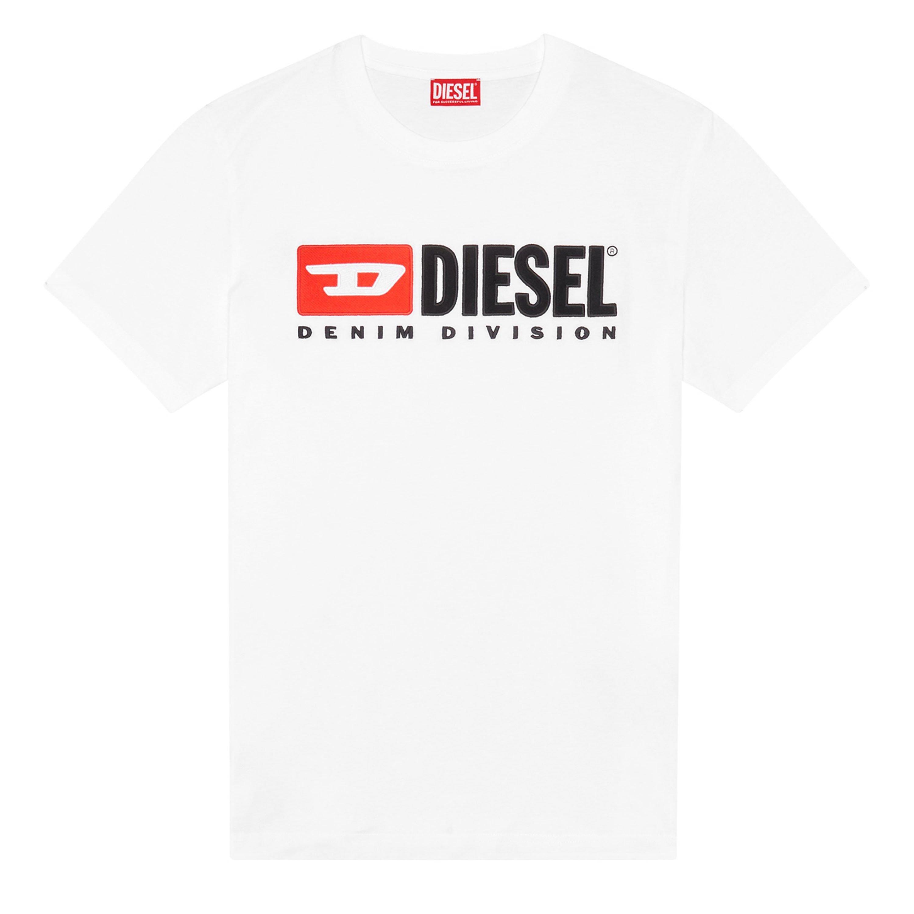 Weiß 100 - Diesel - Denim Division T Shirt - 6