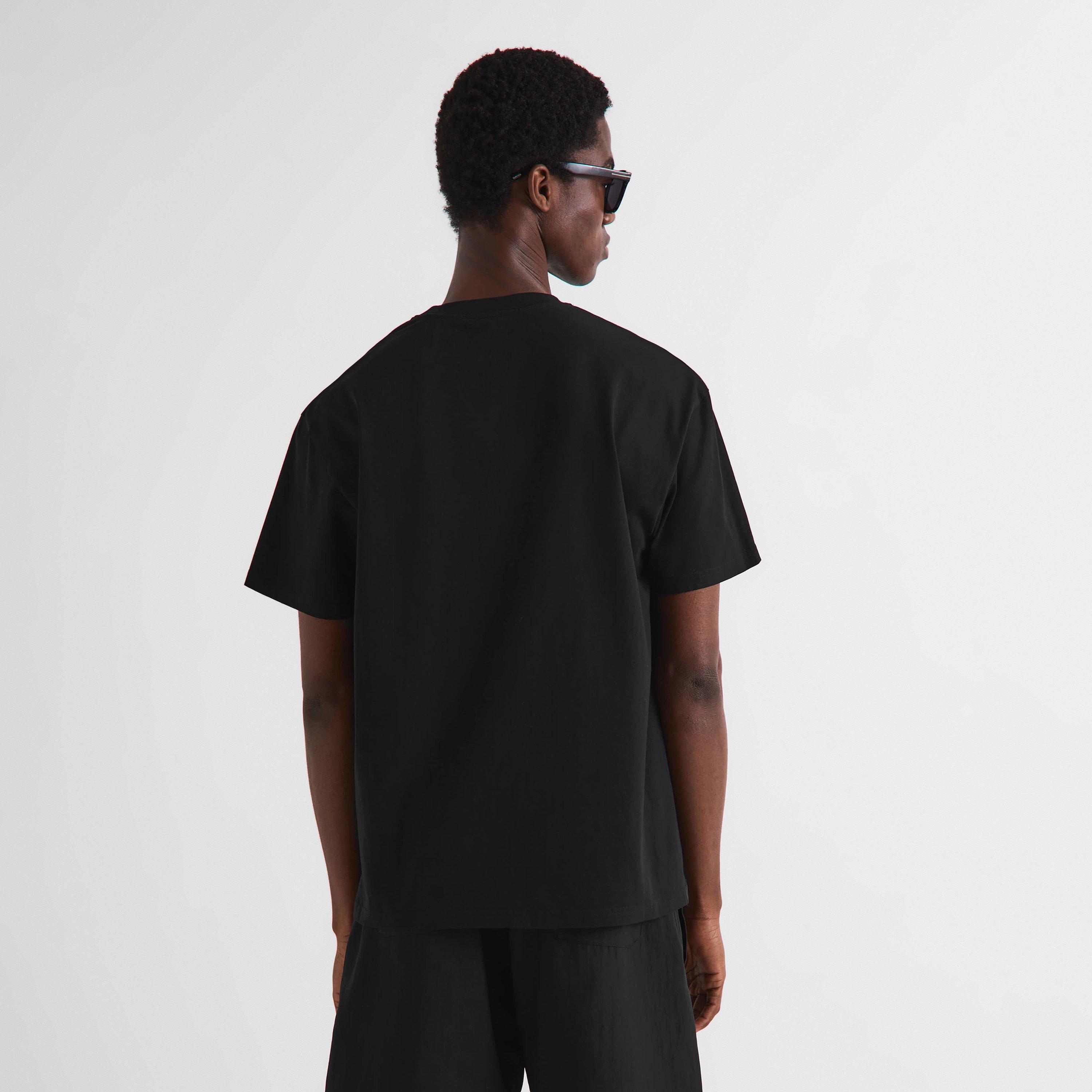 Black - GIVENCHY - GIV Tab Logo Tee Sn64 - 4