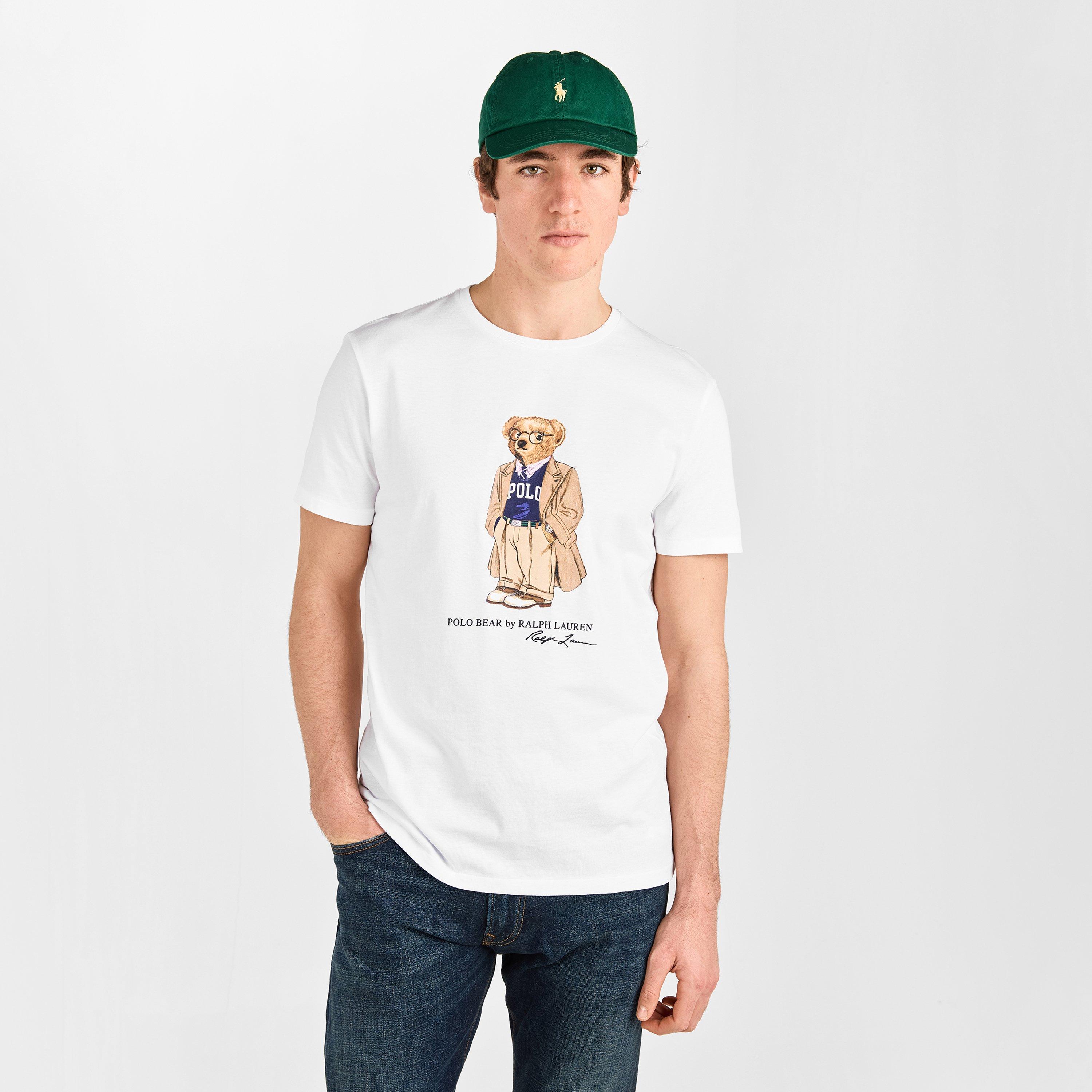 White Bear - Polo Ralph Lauren - Men's Bear Regular Fit T-Shirt - 3