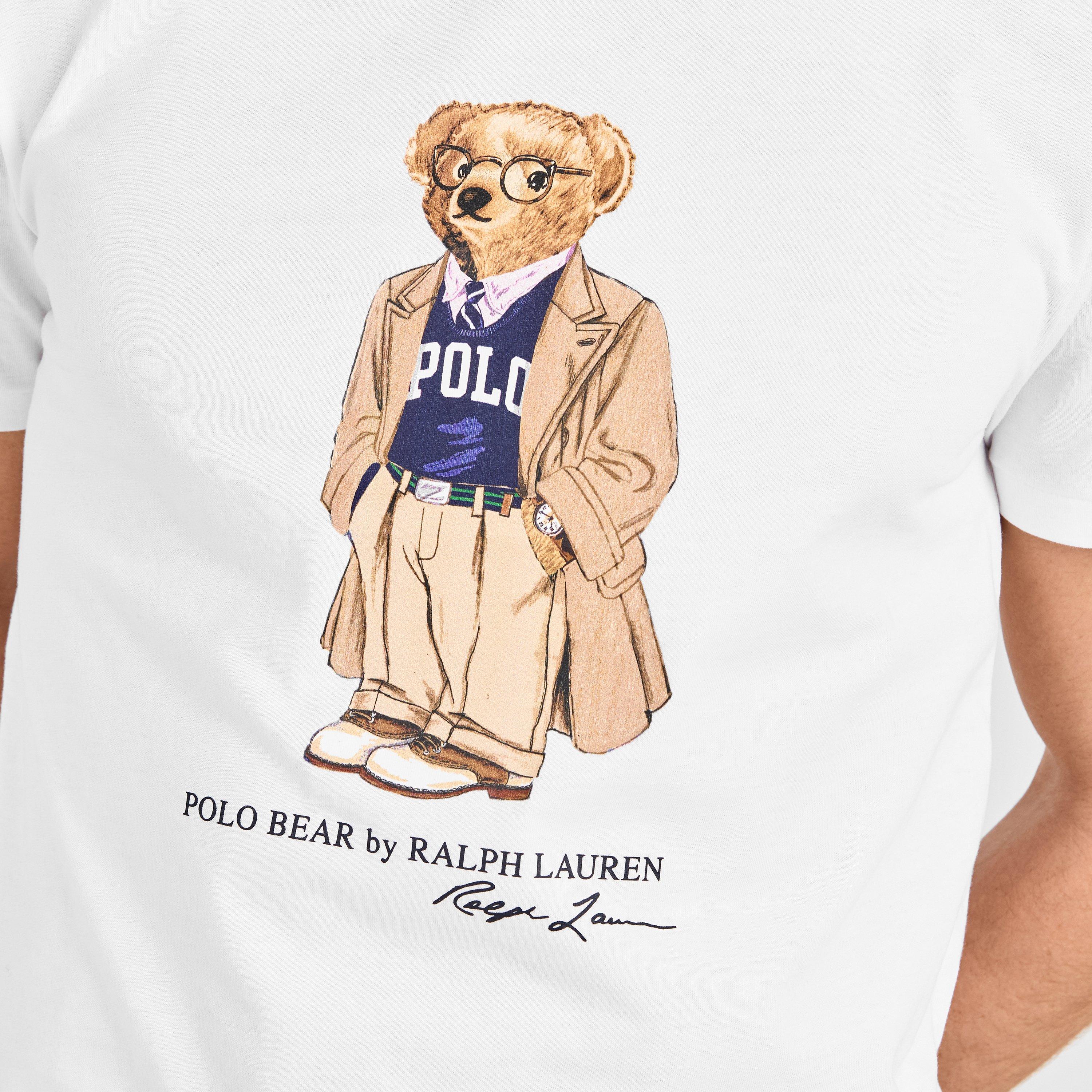 White Bear - Polo Ralph Lauren - Men's Bear Regular Fit T-Shirt - 5