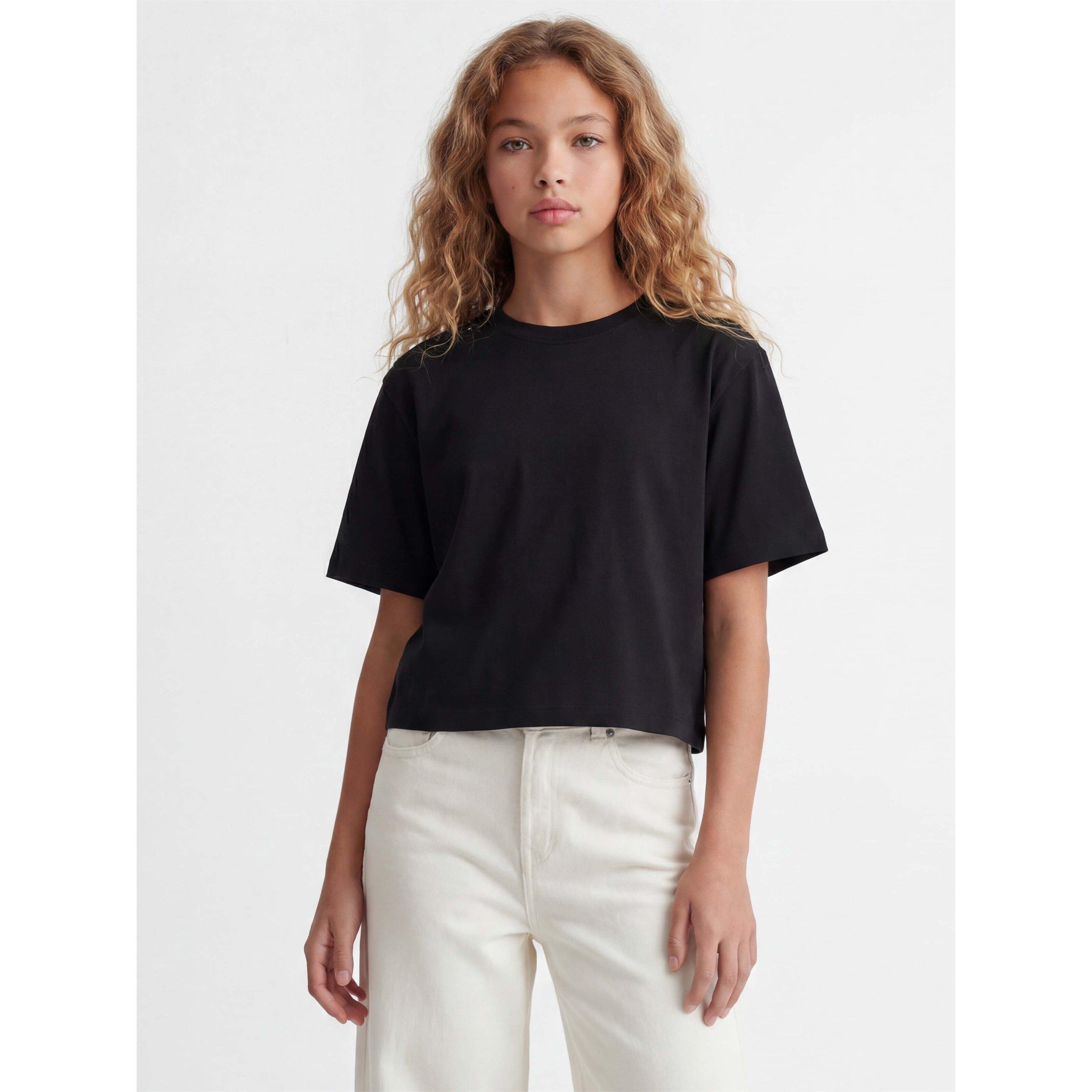 Black - JJXX - JJXX Andrea Ss Cropp Jn63 - 3