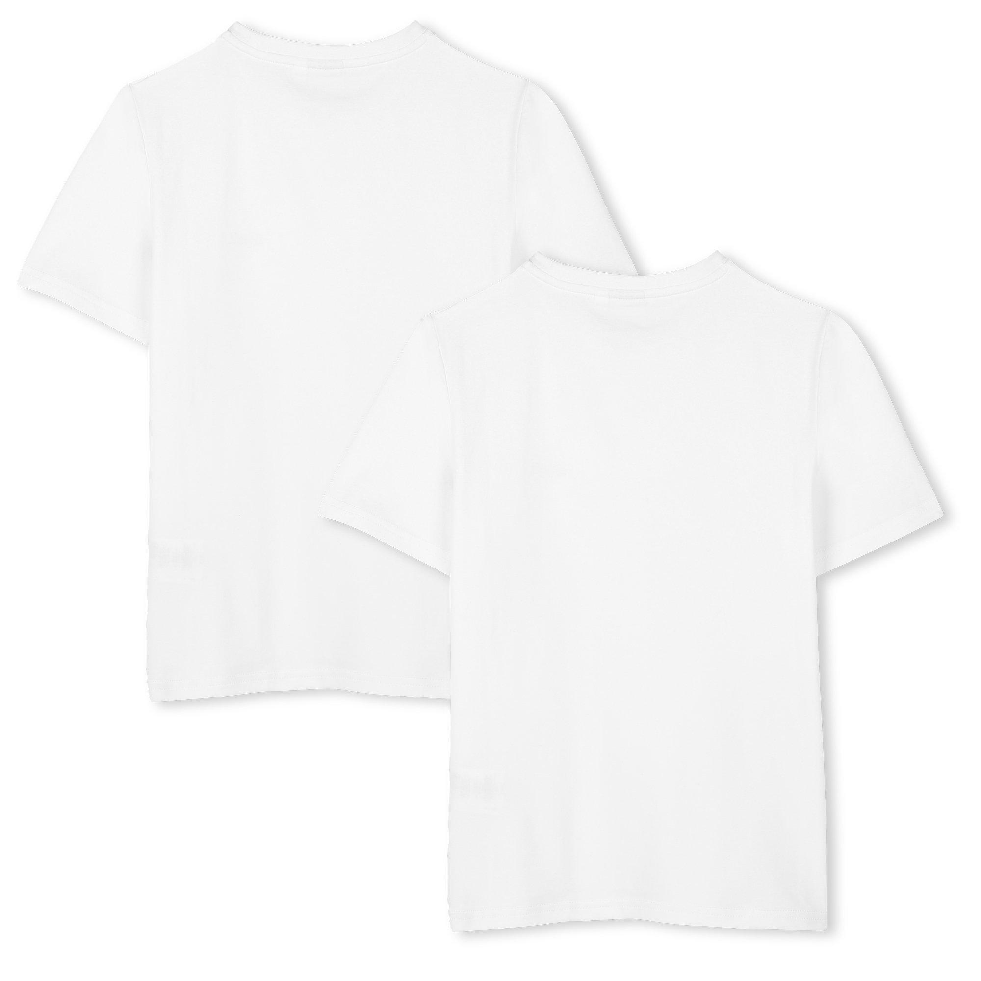White - Boss - Kids Regular Fit T-Shirt - 2