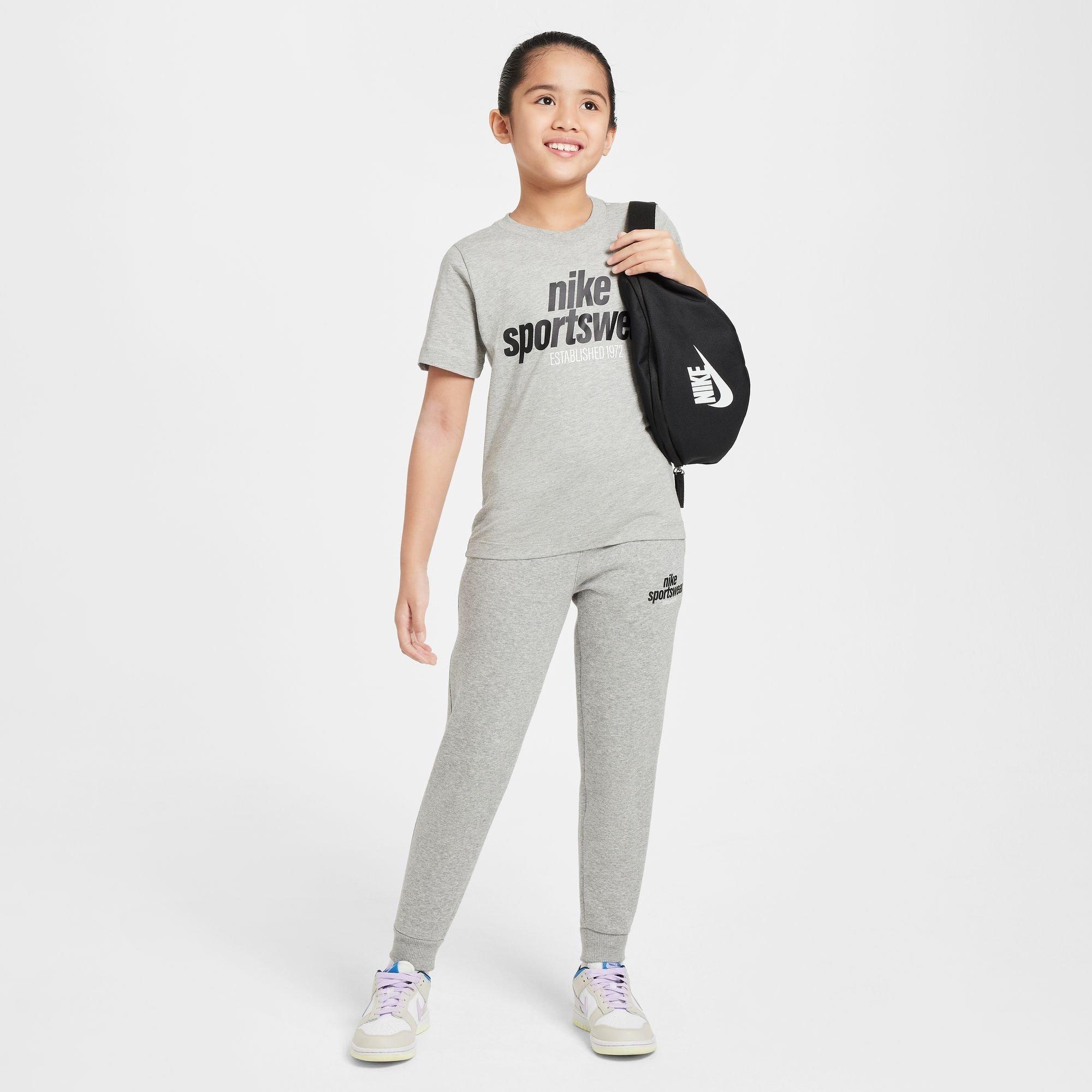 Dk Grey Heather - Nike - Nike K NSW T Clb FAM Jn99 - 5