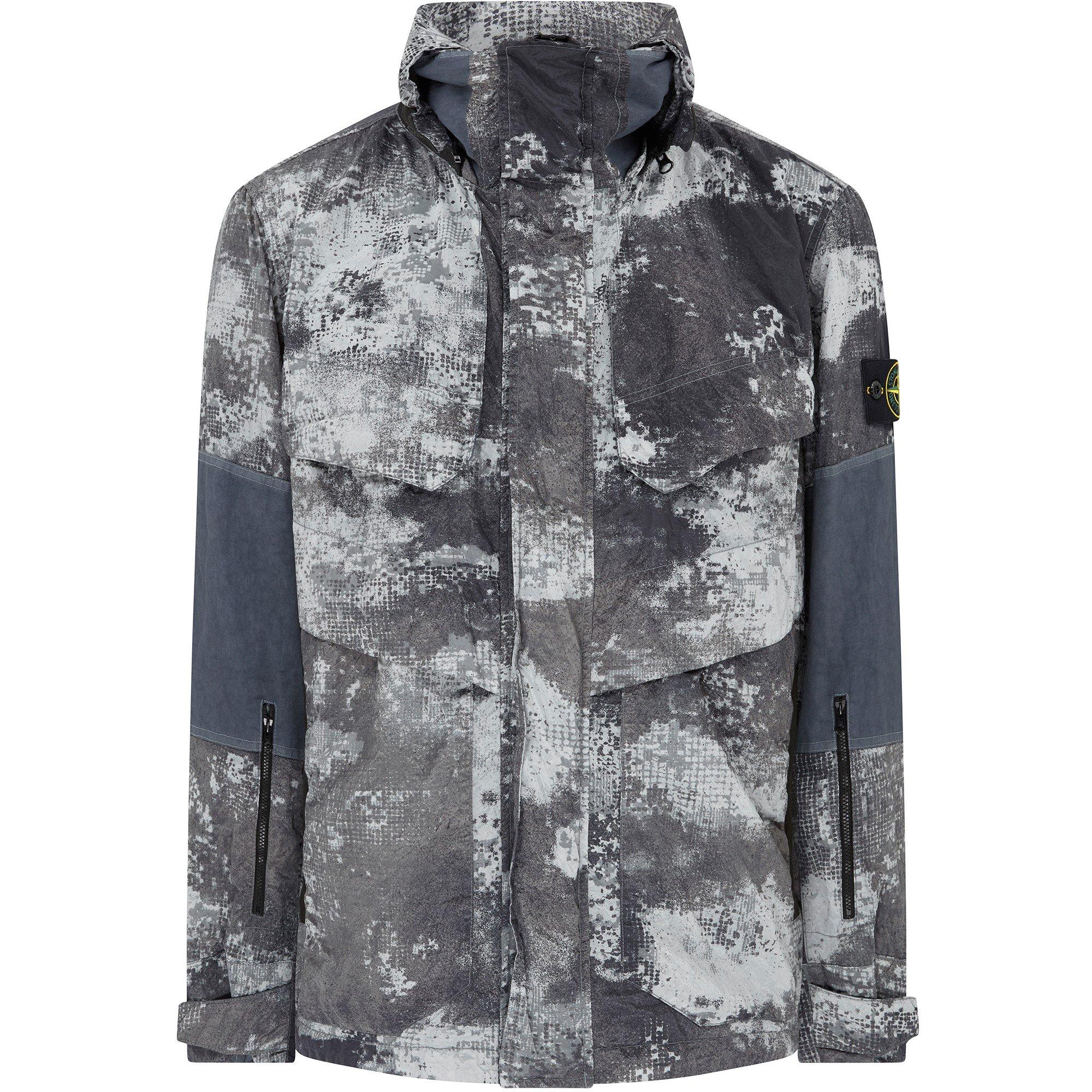 Stone island alligator camo jacket deals