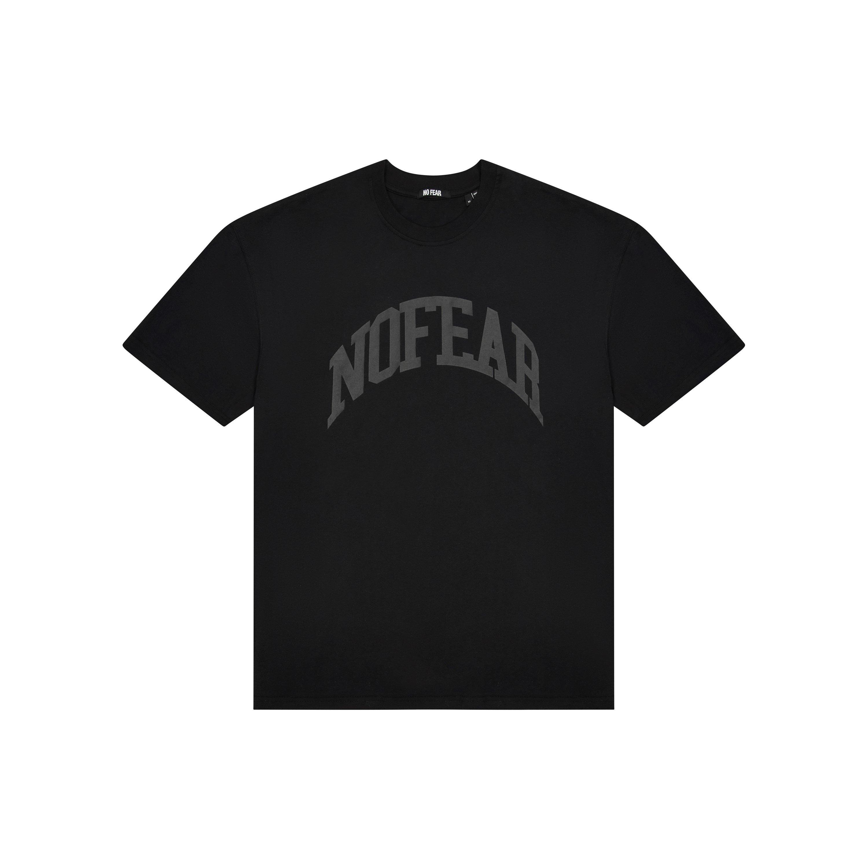 Black - No Fear - Mens Graphic T-Shirt - 1