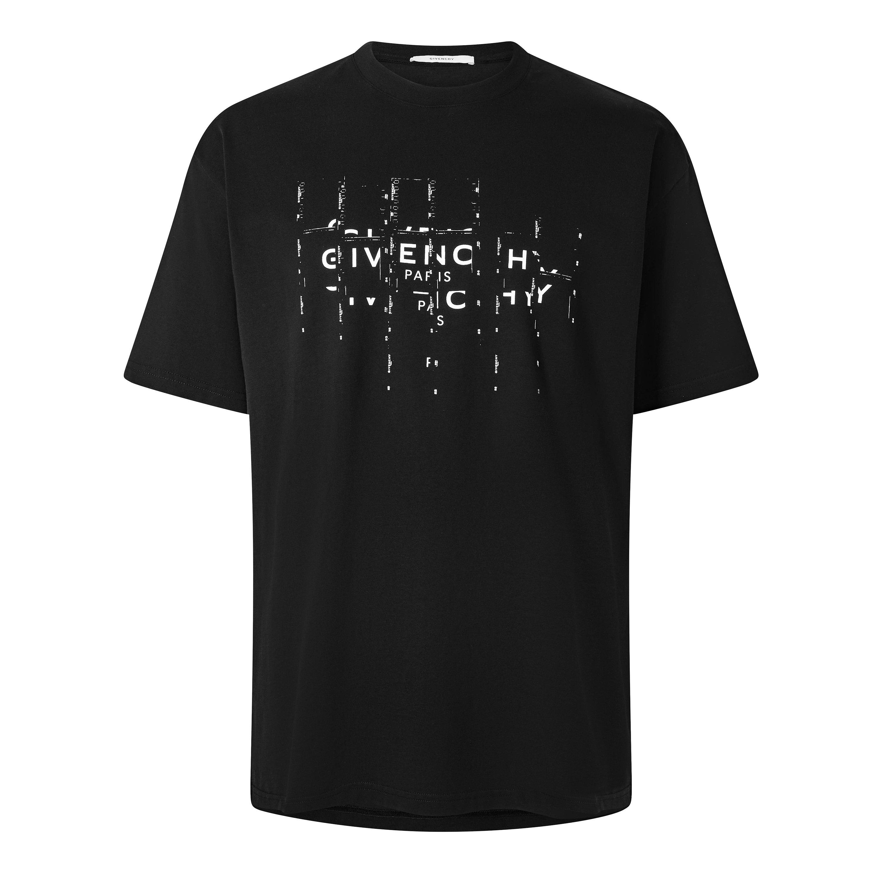 GIVENCHY GIV Prnt T-Shirt Sn64 - Black - Medium