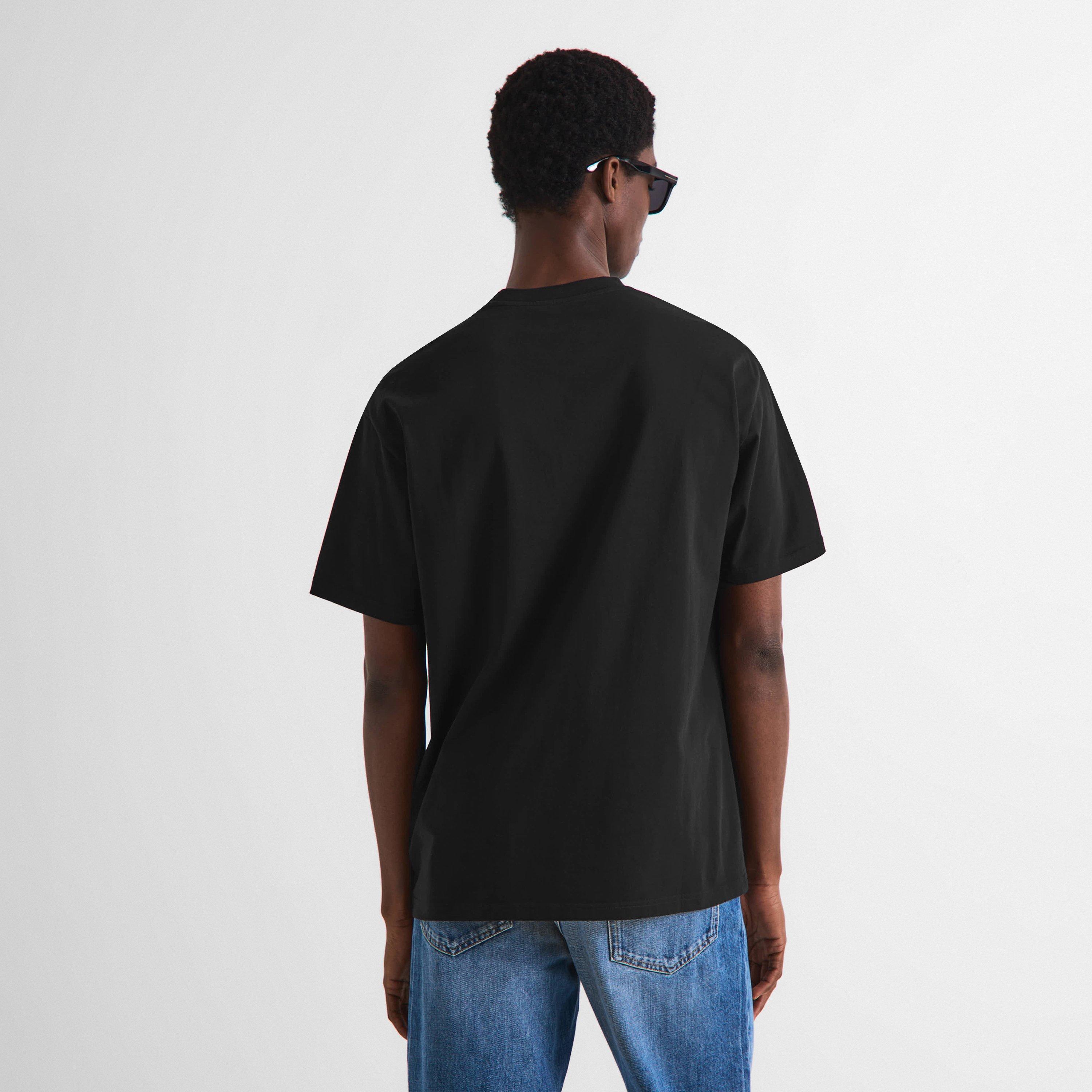 Black - GIVENCHY - GIV Prnt T-Shirt Sn64 - 4