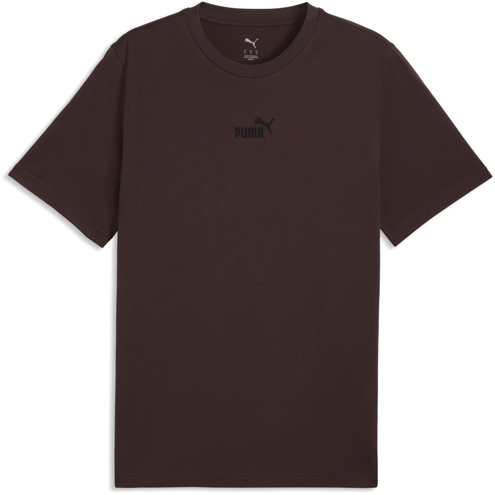 Chocolate Brown - Puma - Men's T-Shirt - 1