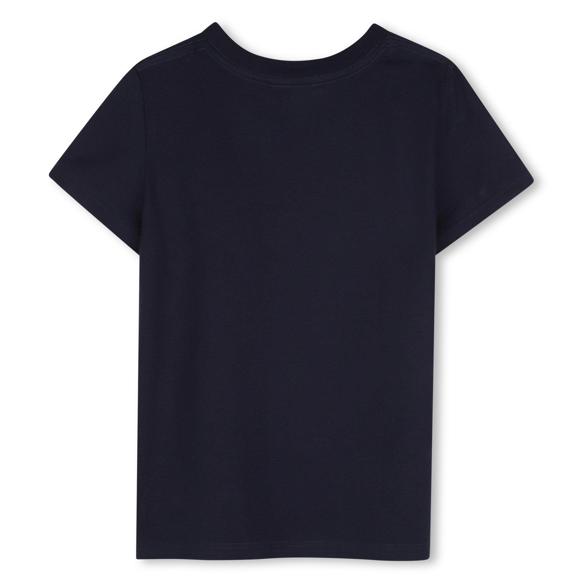 Navy Blue - Chloe - Chloe Logo SS Tee Jn61 - 2