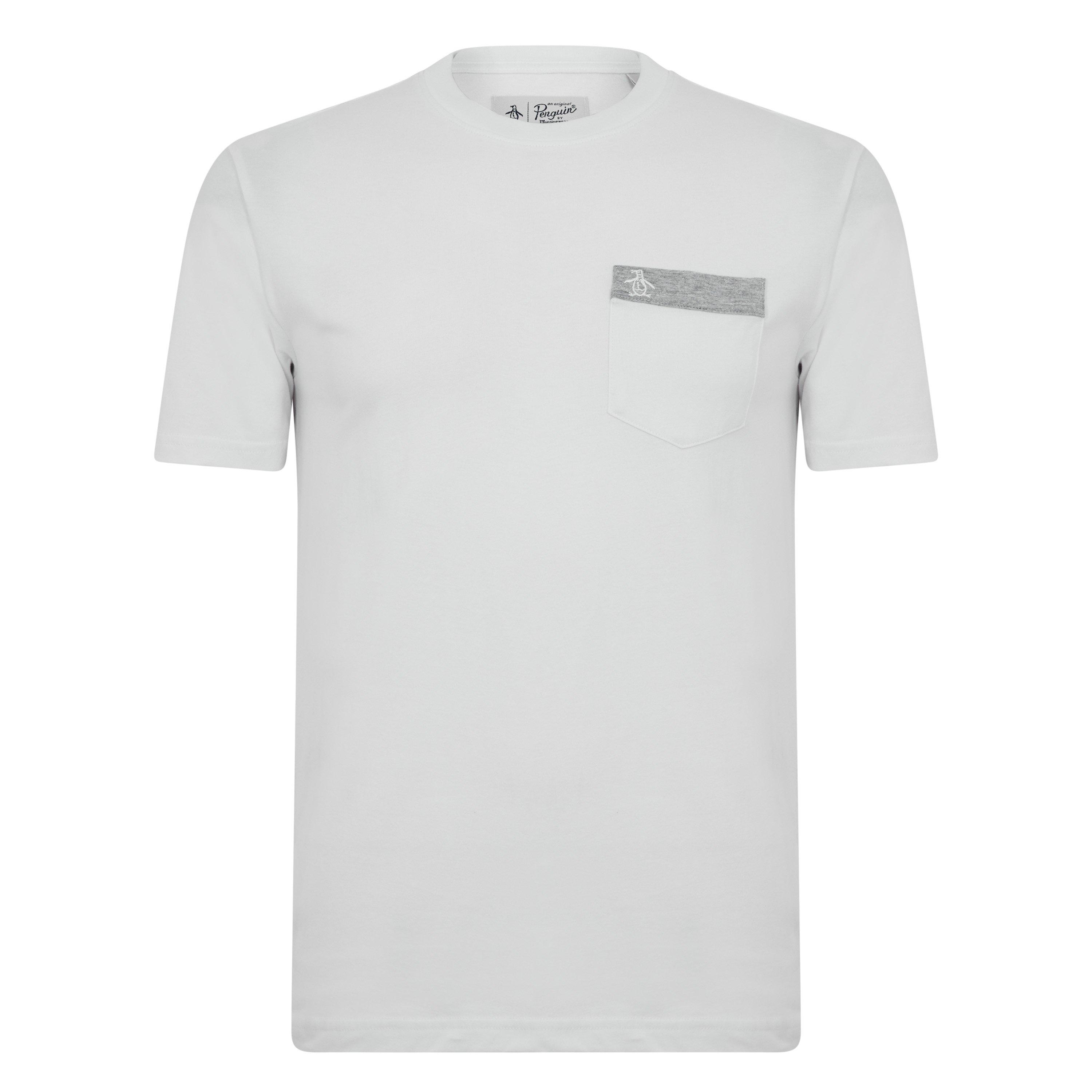 Blanco - Original Penguin - Pocket T-Shirt Mens - 1