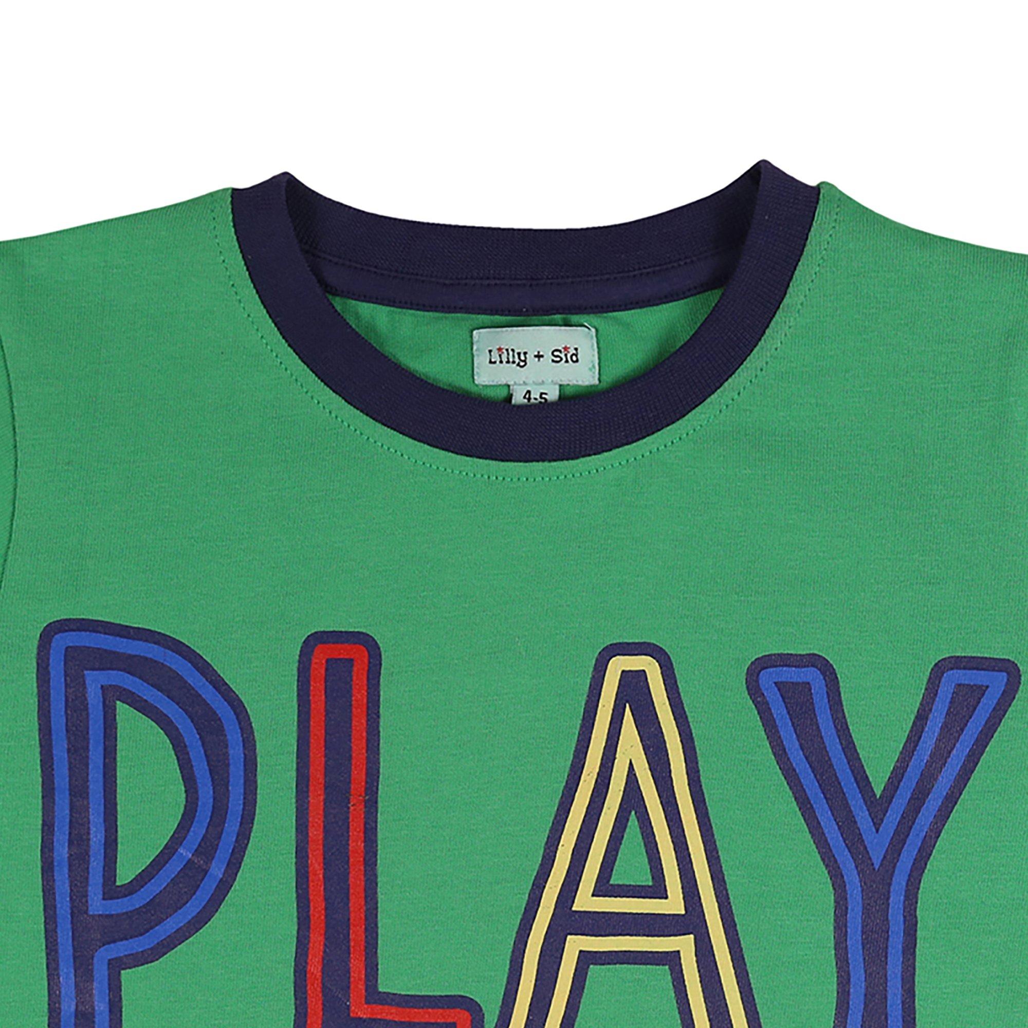 Green - Lilly and Sid - Regular Fit T-Shirt - 3