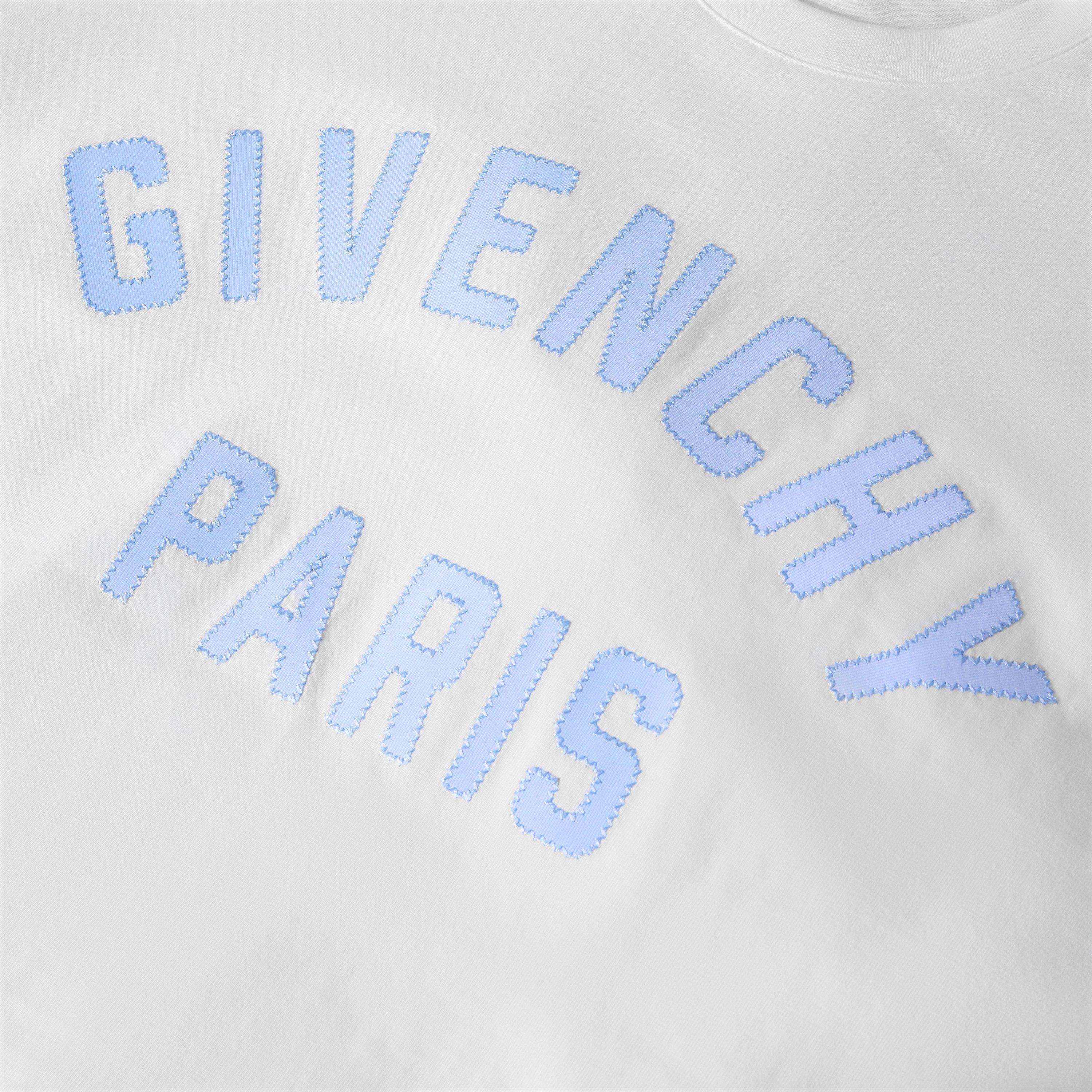 White/Blue - GIVENCHY - GIV Applique Tee Sn64 - 3