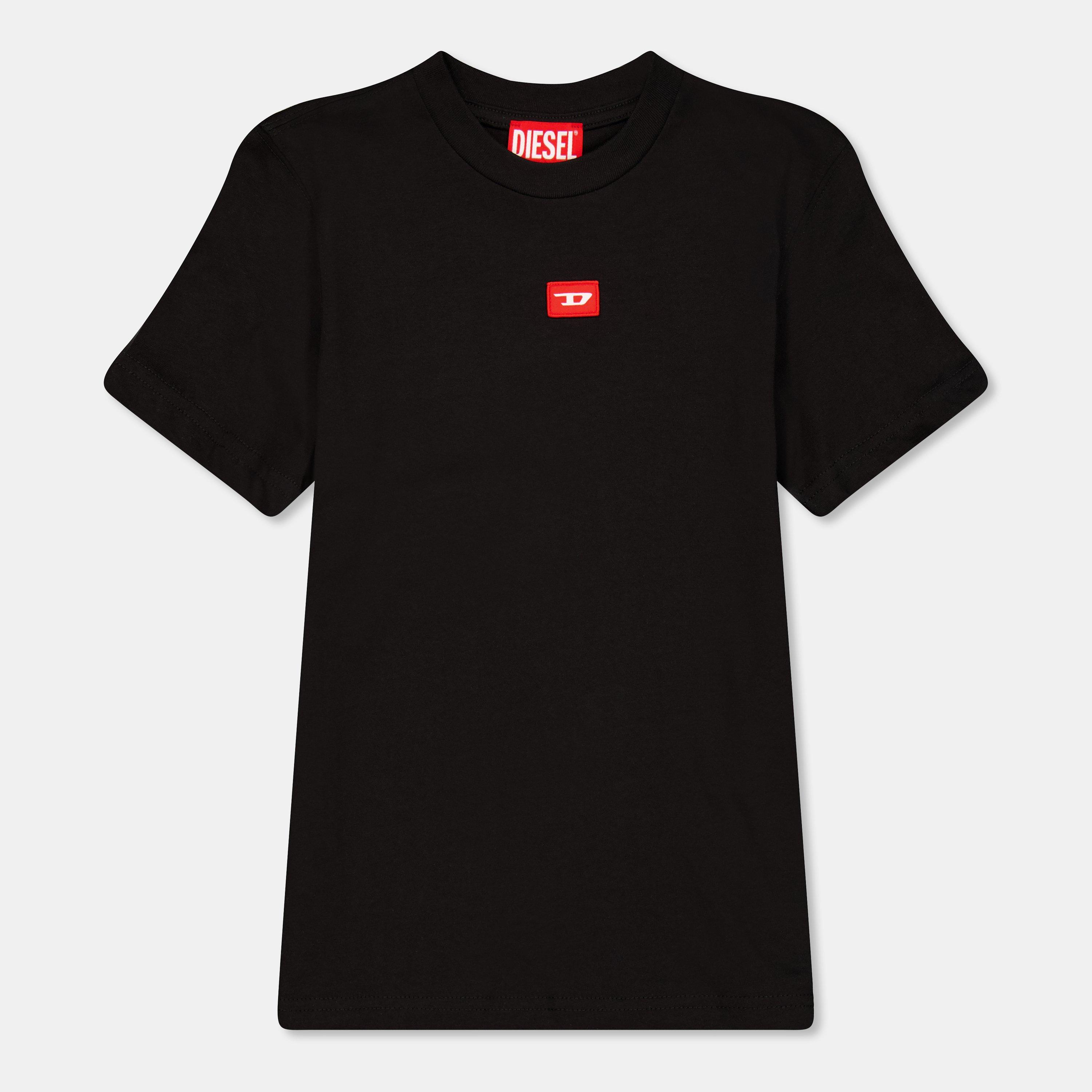 Diesel  Kids ' T-Shirt - Black K900 - 10Y