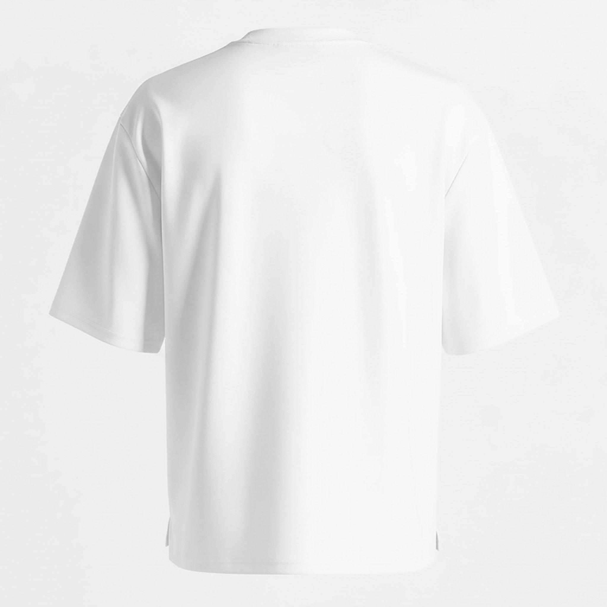 White - Maniere De Voir - Relaxed Fit Cotton T-Shirt - 2
