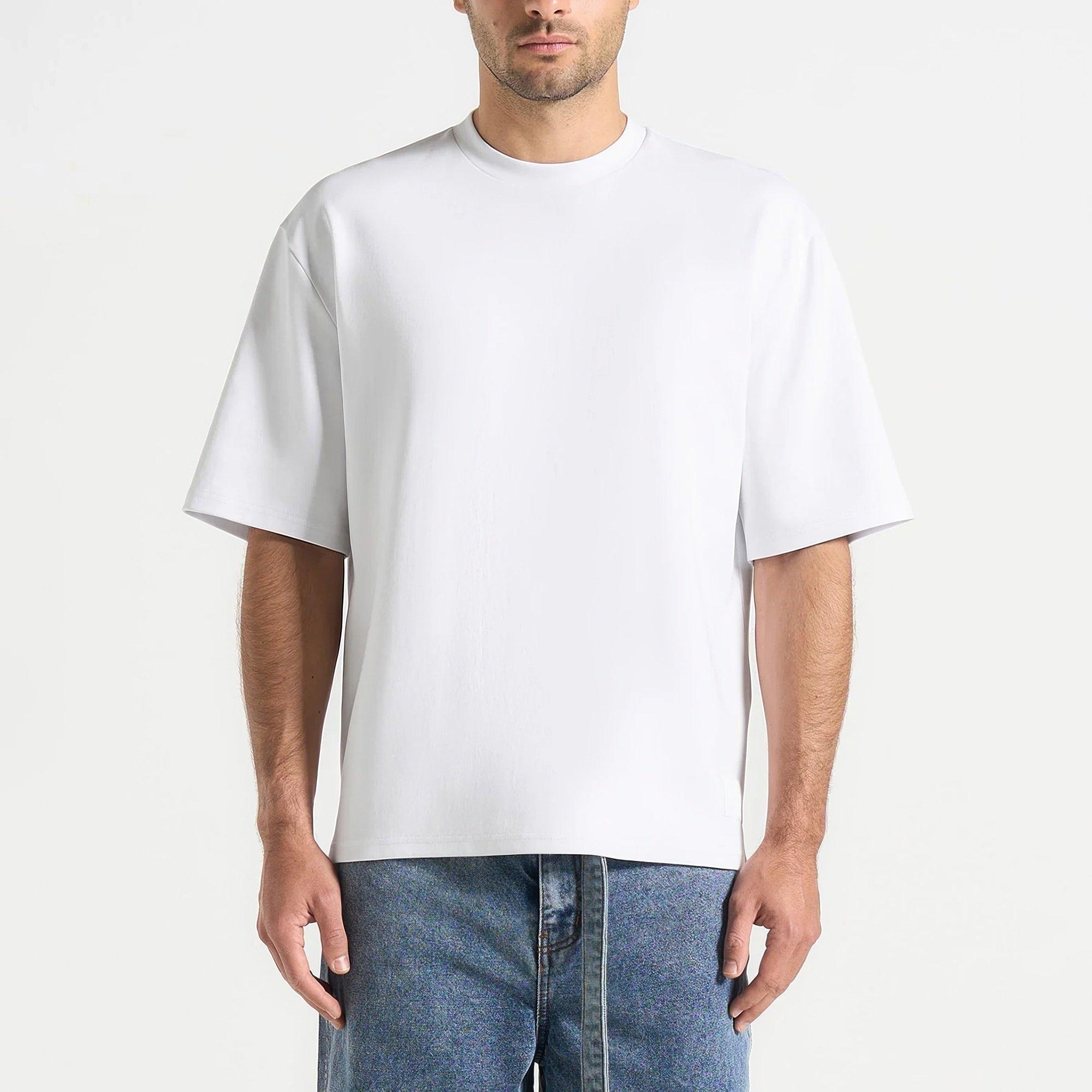 White - Maniere De Voir - Relaxed Fit Cotton T-Shirt - 3