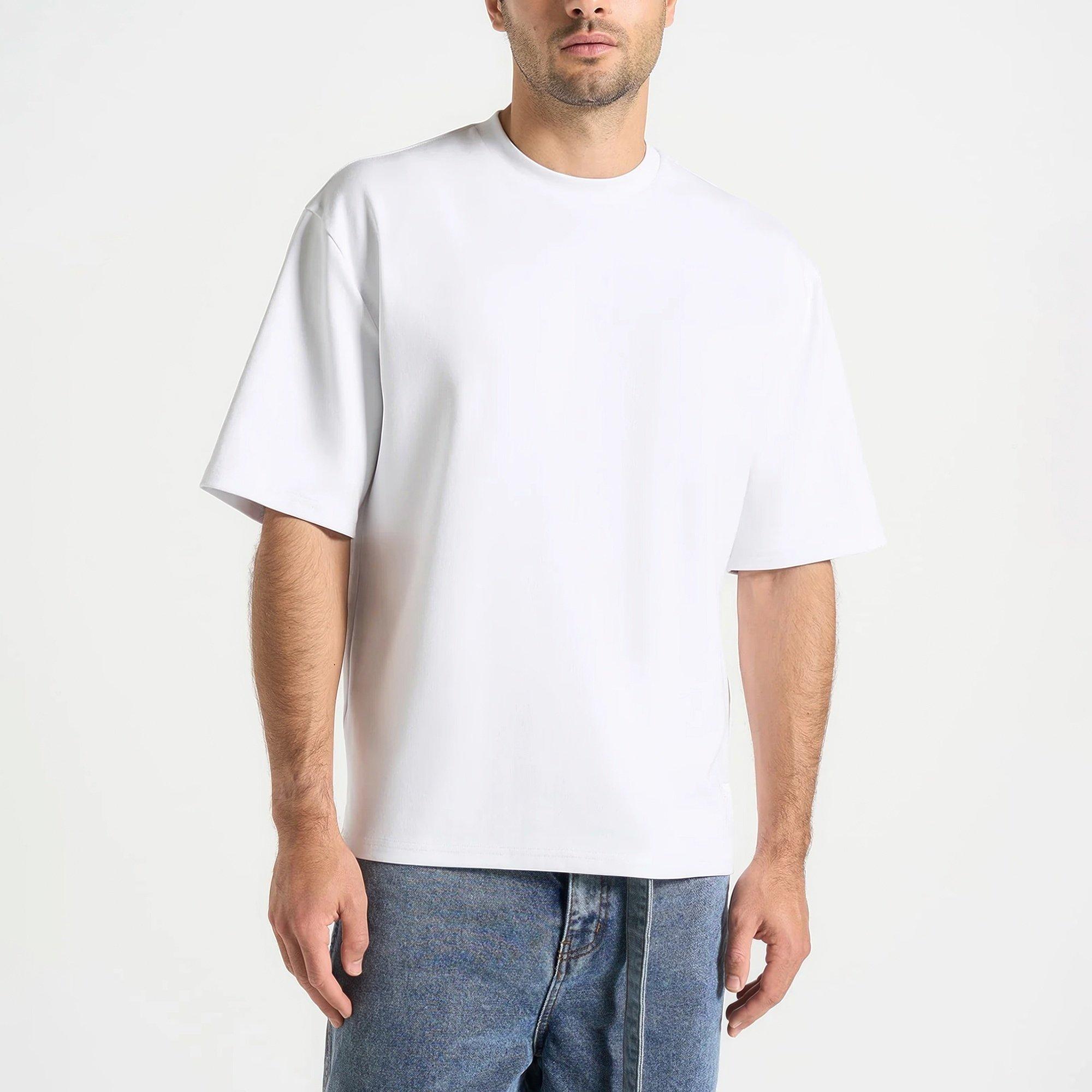 White - Maniere De Voir - Relaxed Fit Cotton T-Shirt - 7