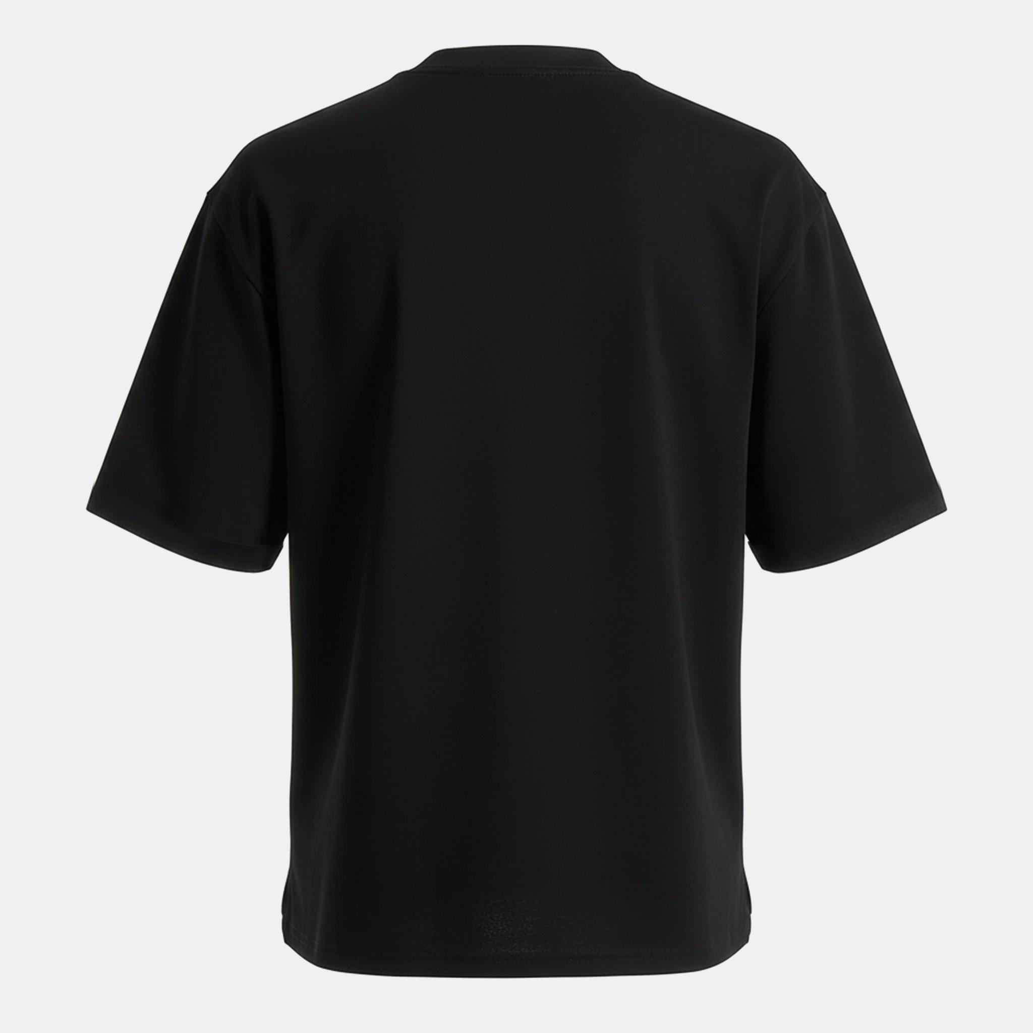 Black - Maniere De Voir - Relaxed Fit Cotton T-Shirt - 2