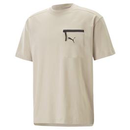 Puma T-Shirt mit VLOGO Weiß
