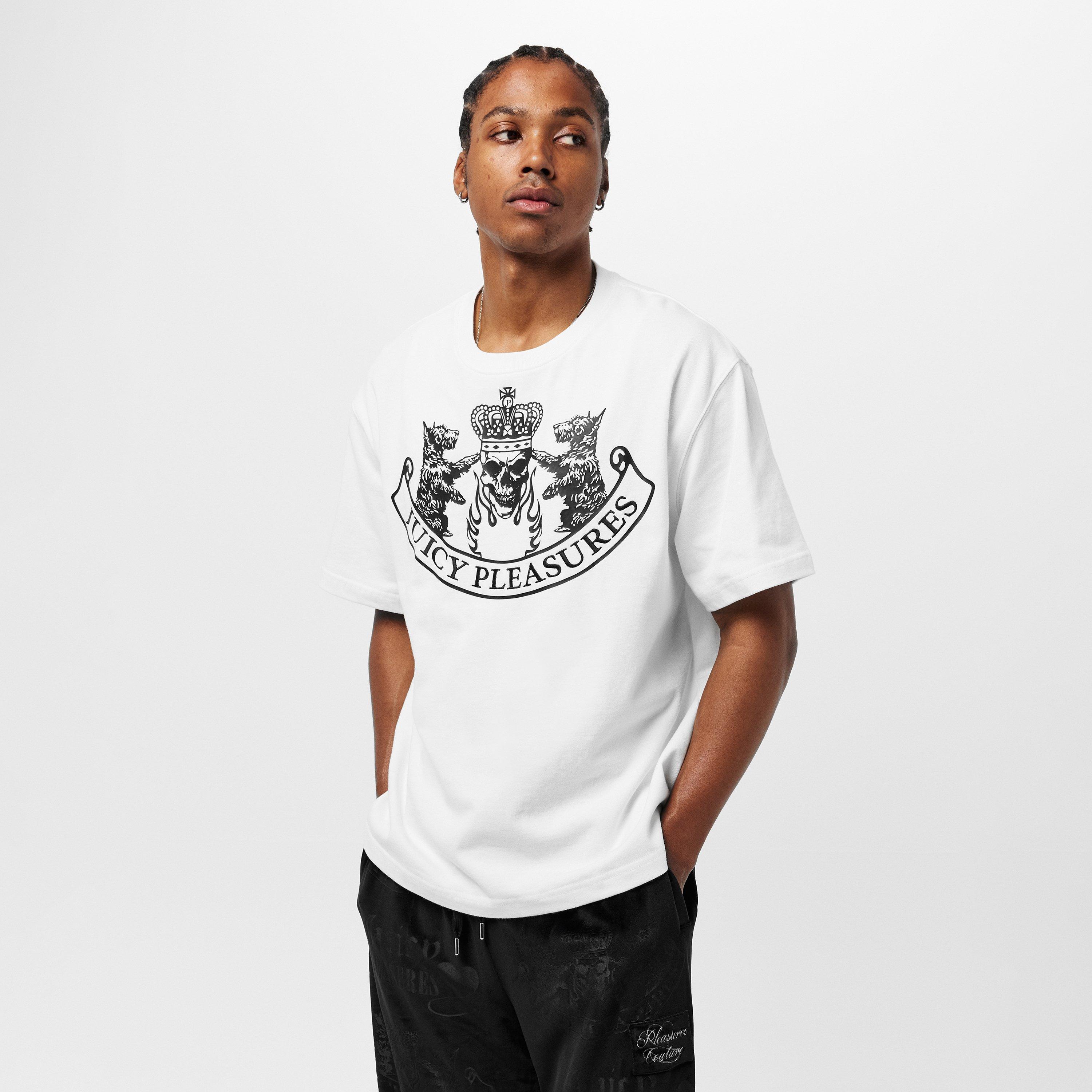 White - Pleasures - X Juicy Couture Crest T-Shirt - 3
