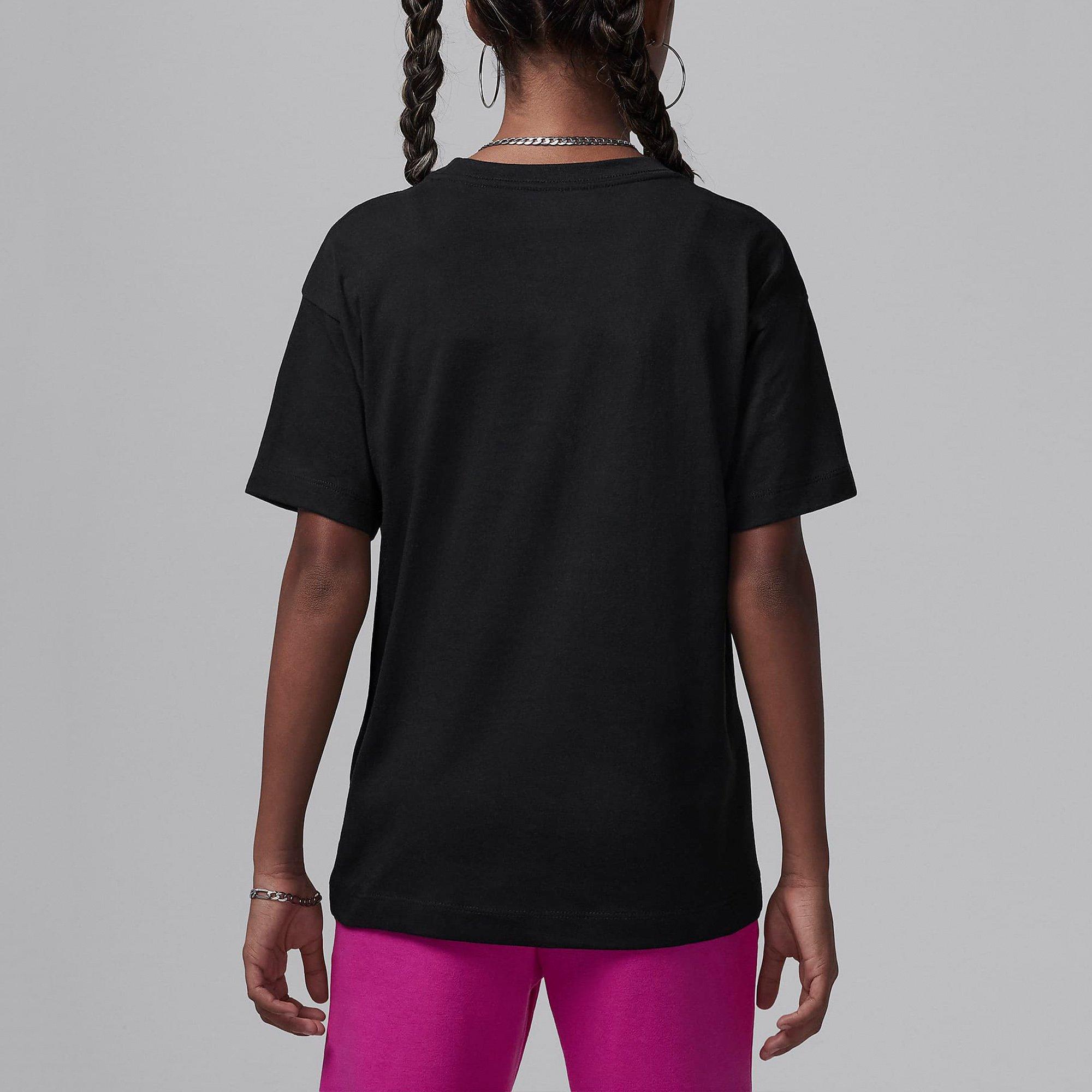 Black - Air Jordan - Push T- Shirt Juniors - 2