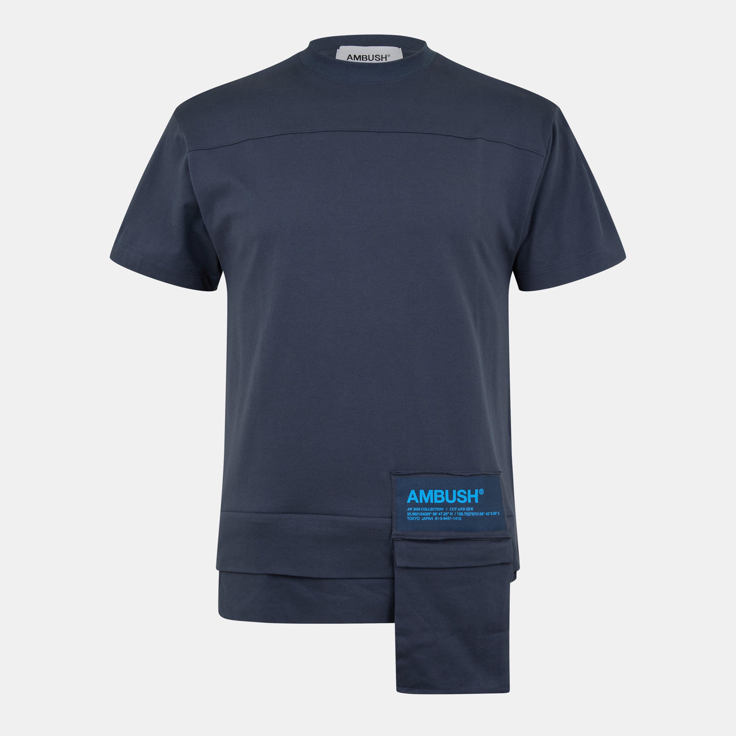 Green - Ambush - Men's Regular Fit Pocket T-Shirt - 1