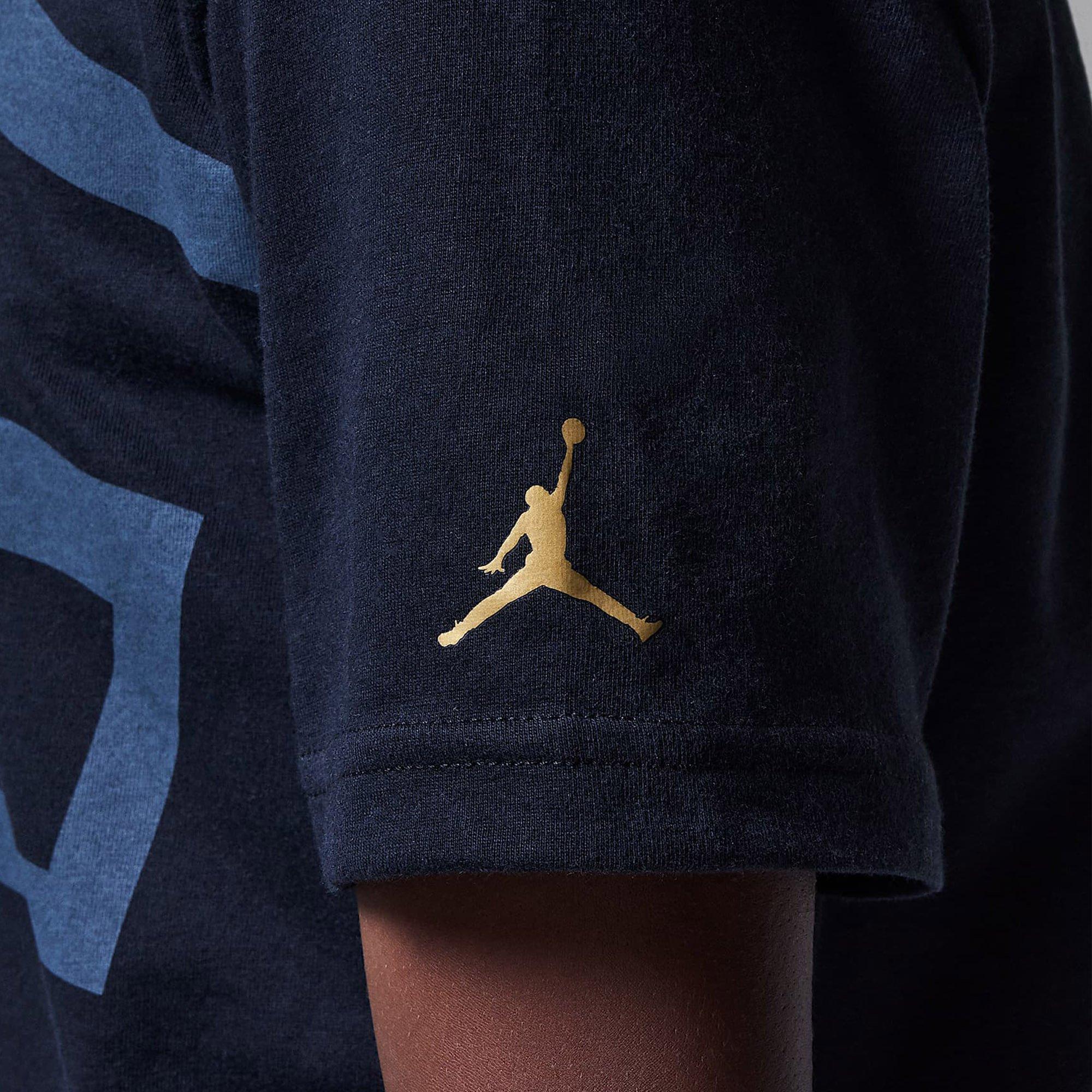 Black - Air Jordan - Shining Jumpman T-Shirt Juniors - 4