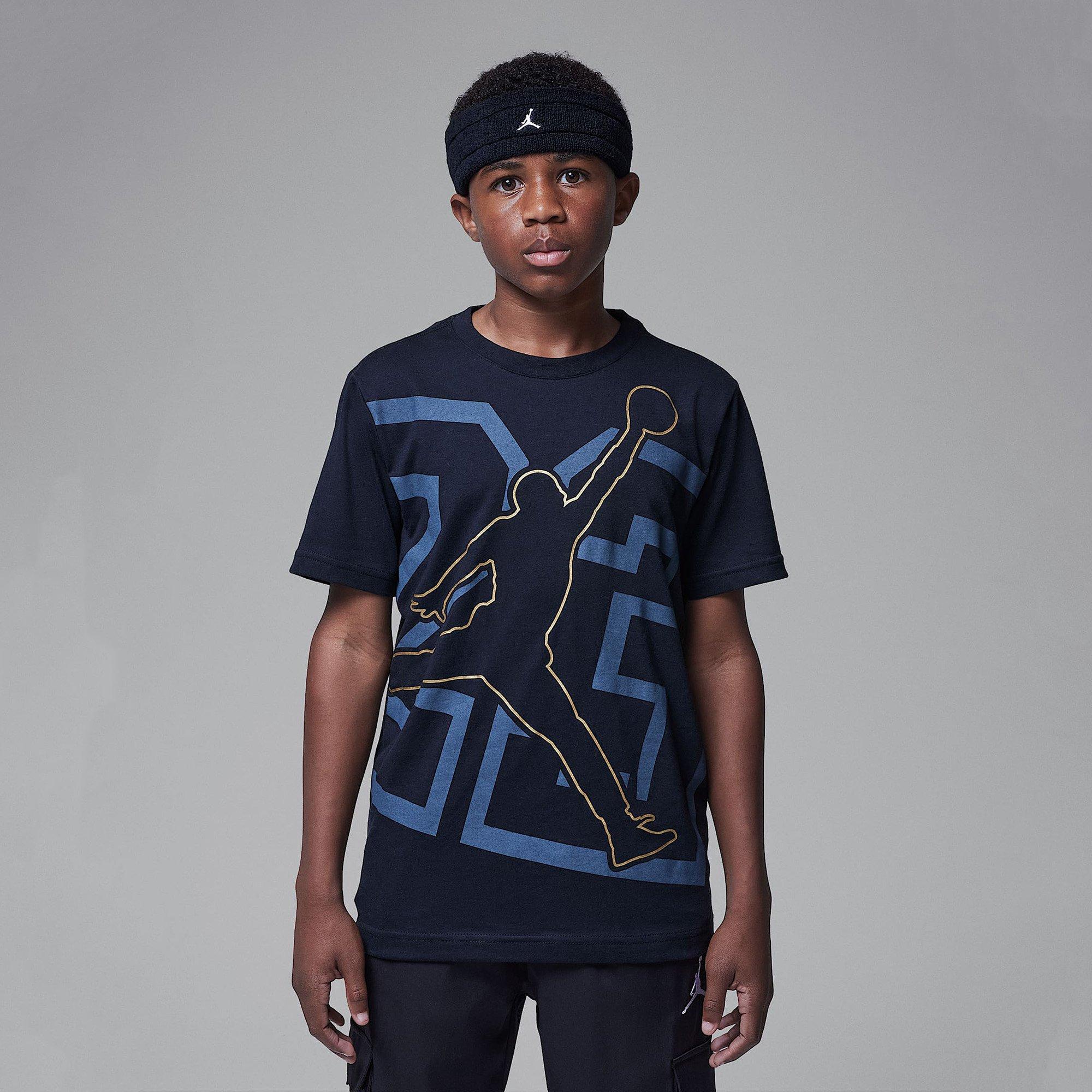 Black - Air Jordan - Shining Jumpman T-Shirt Juniors - 5